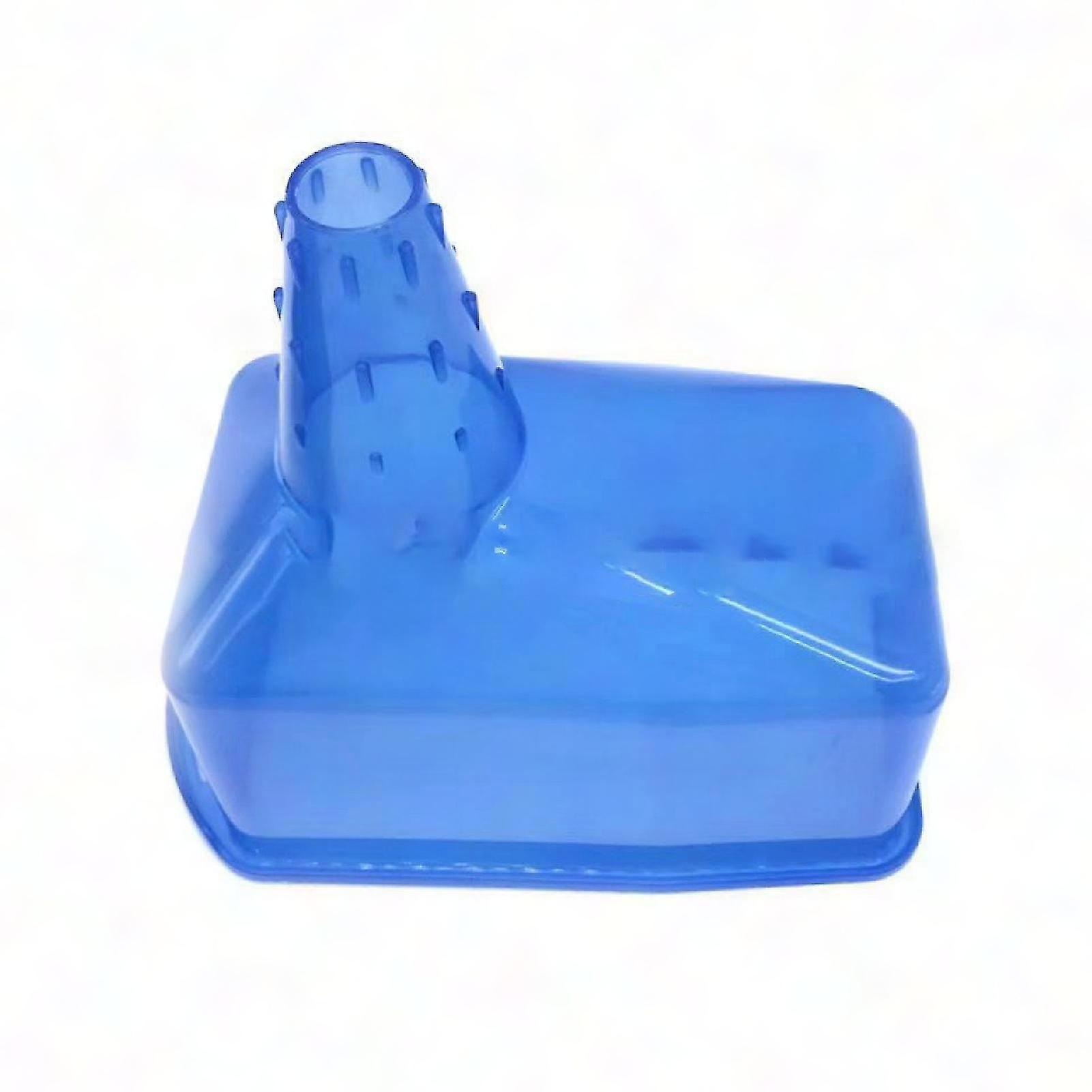 Compact Blue Funnel for Efficient Oil Transfer in Small Engines