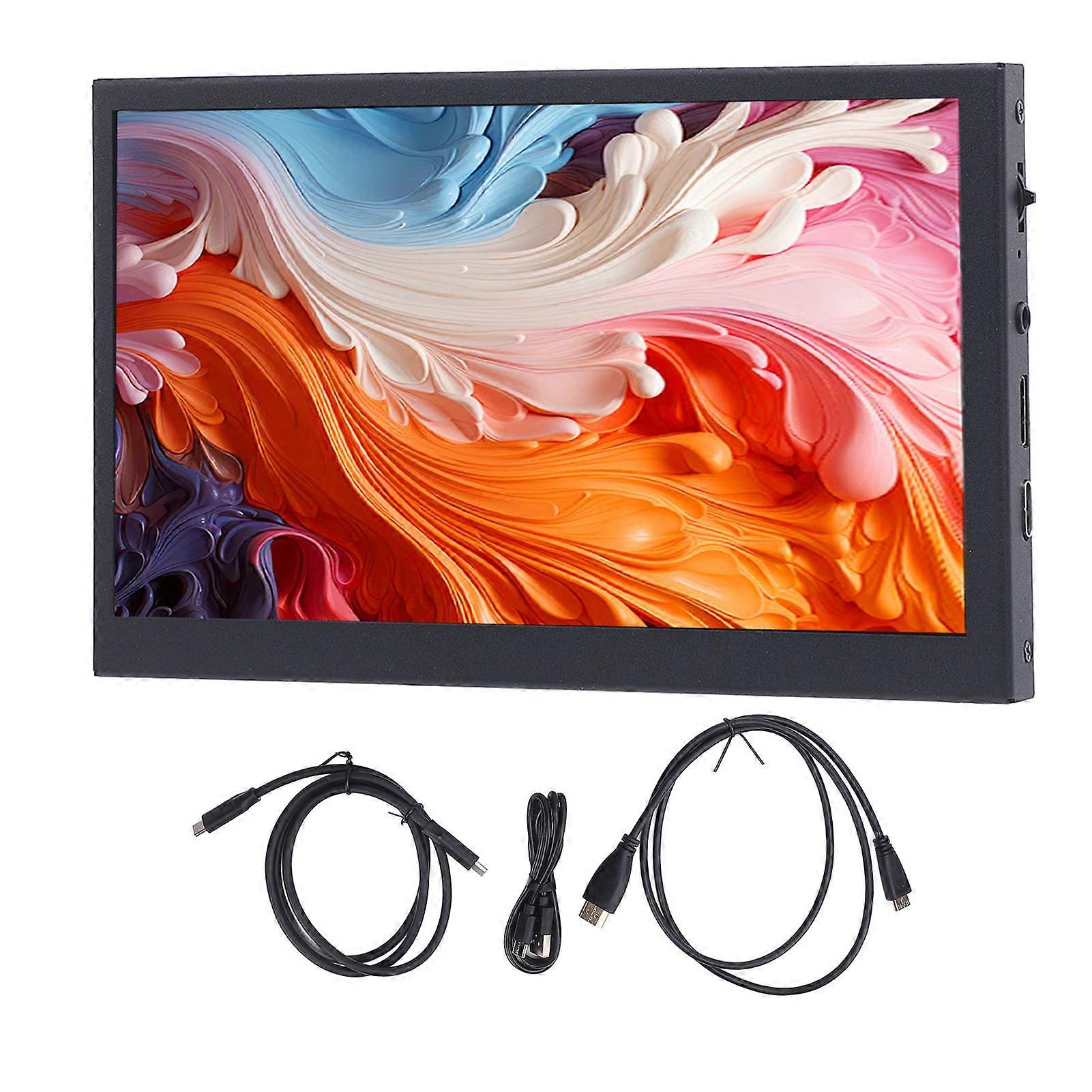Portable 7" IPS HD Screen with 170° Viewing Angle, VESA Mount, for PC & TV Use