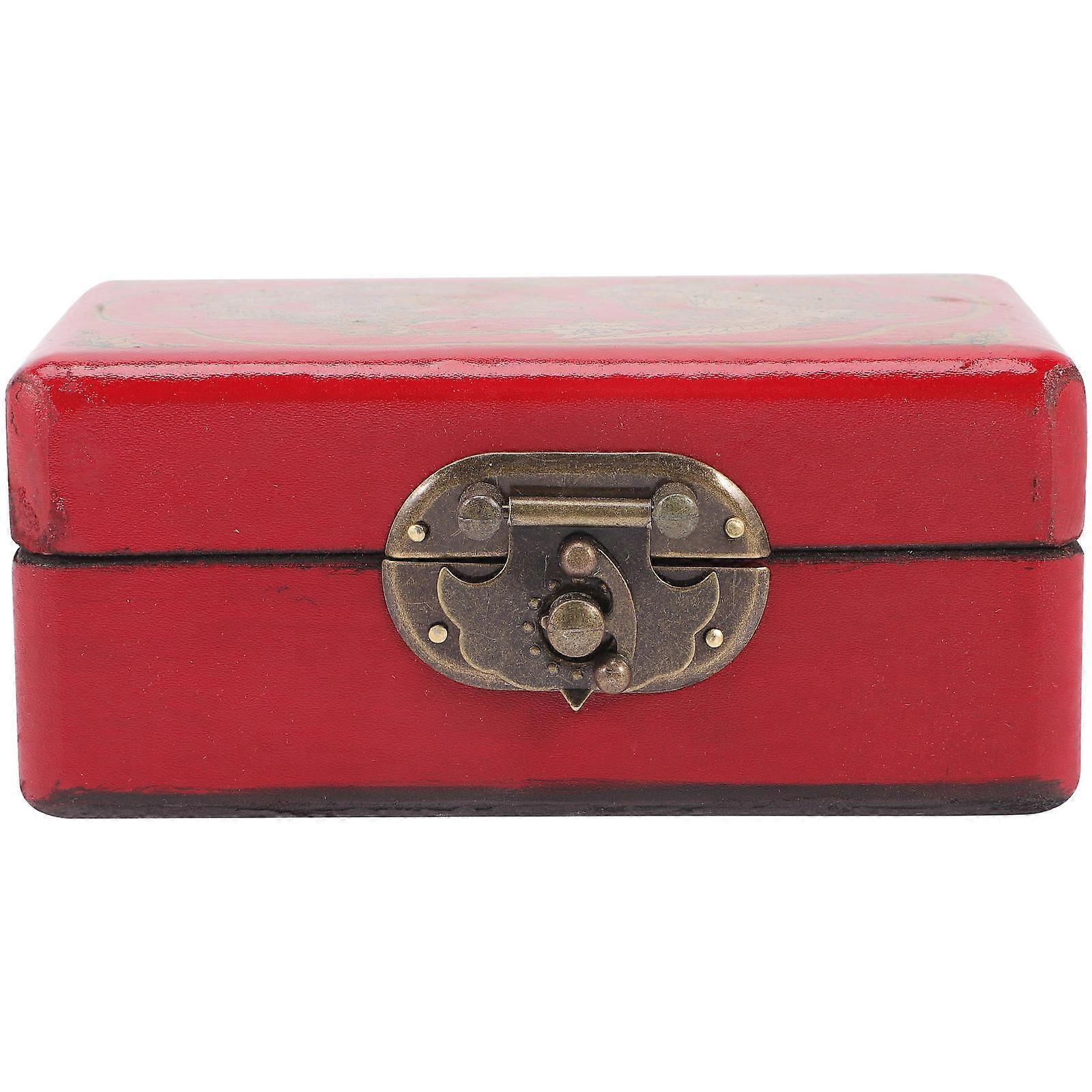 Trinket Boxes Retro Design Jewelry Case Protect From Dust And Scratches 1Set