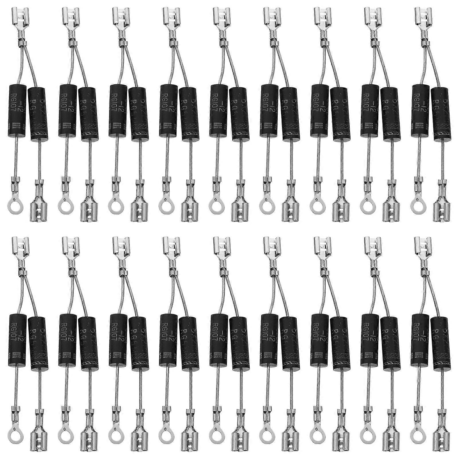 The product description you've provided appears to be for a **pack of 10 high voltage microwave diodes**, typically used as replacement parts for