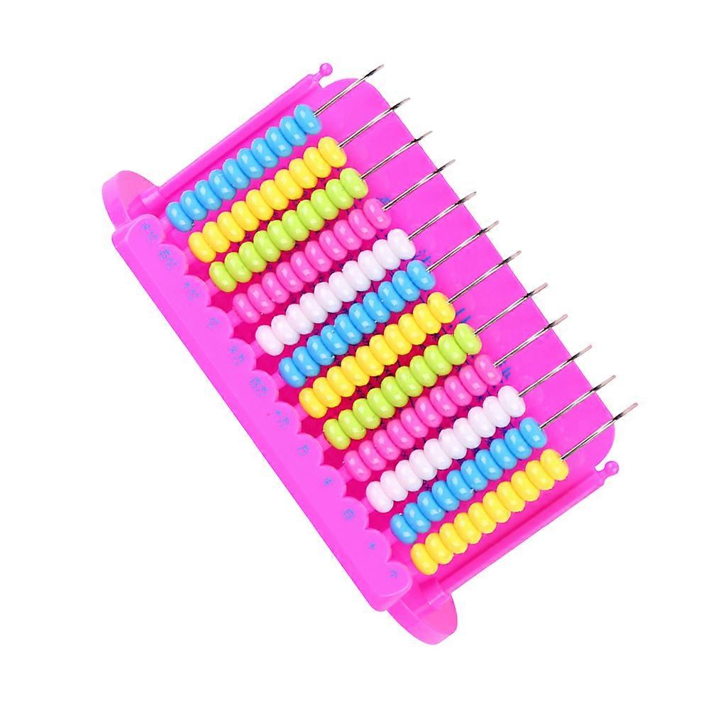 Educational Abacus Rods for Math Learning Counting Beads to Develop Brain Skills and Arithmetic for Preschool and Kindergarten Children