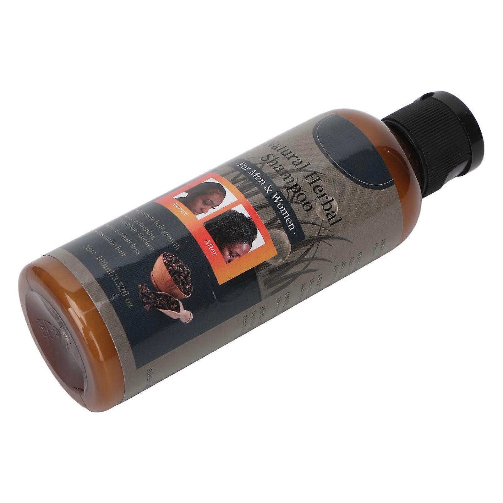 Shampooing Repousse des cheveux Nettoyage en profondeur Enlever les pellicules Contrôle de l’huile Shampooing Réparation des Cheveux 100ml