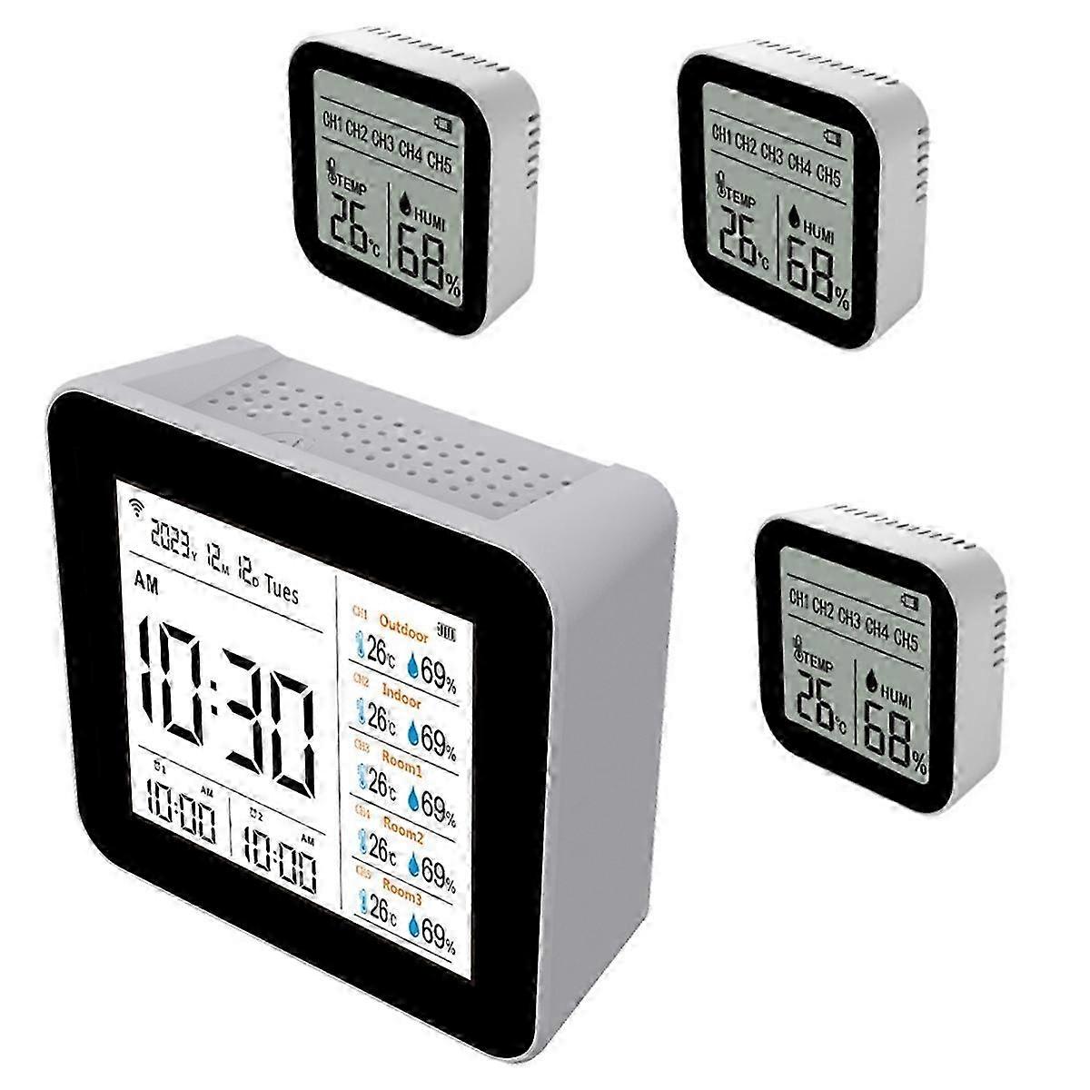 2C012,13 in 1 Tuya WIFI Air Quality Detector CO2,CO,PM2.5 Formaldehyde TVOC Temperature and Humidity Edition 2244