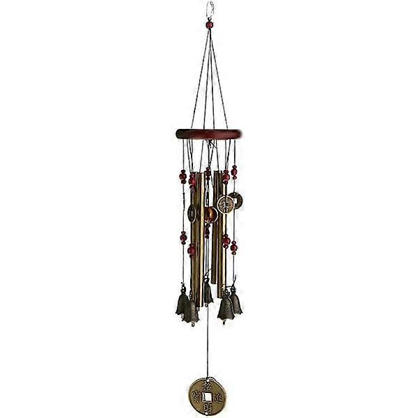 Wind chime, 4 tubes, 5 bells