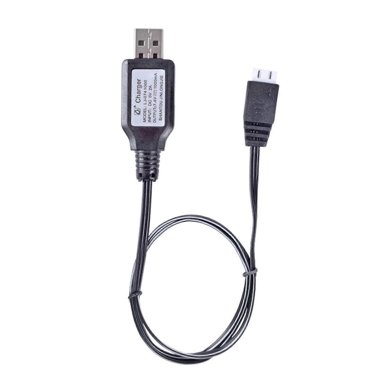 XH-3P Inverted USB Charging Cable for 2S 7.4V Remote Control Car and Chenille Quadcopter Battery Charging
