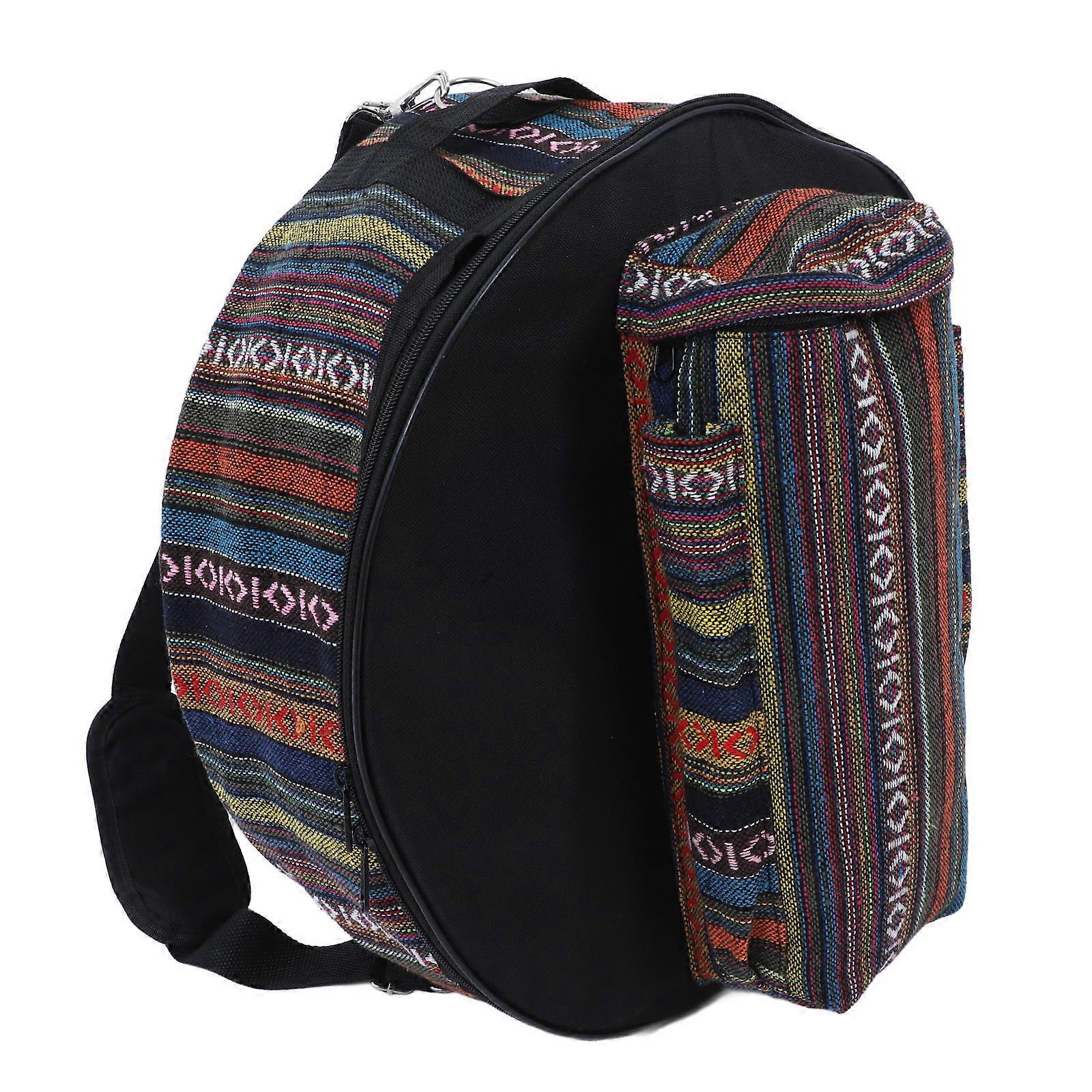 Instrument Sac Caisse Claire Caisse De Rangement Portable Oxford Tissu Grande Capacité Conception Pour Voyage 17.88X17.88X5.89In 1Pcs