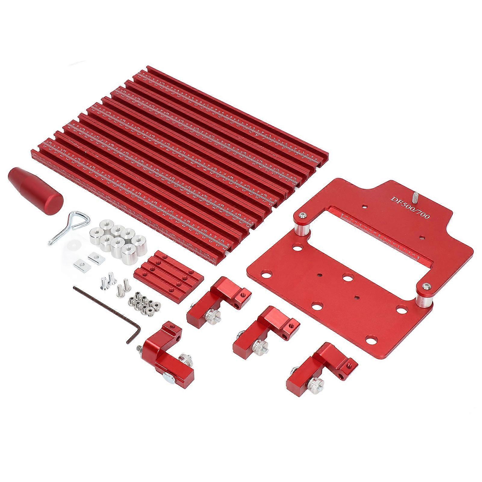 Saw Guide Rail Aluminium Alloy Woodworking Track Parallel Universal Tool Set Kit