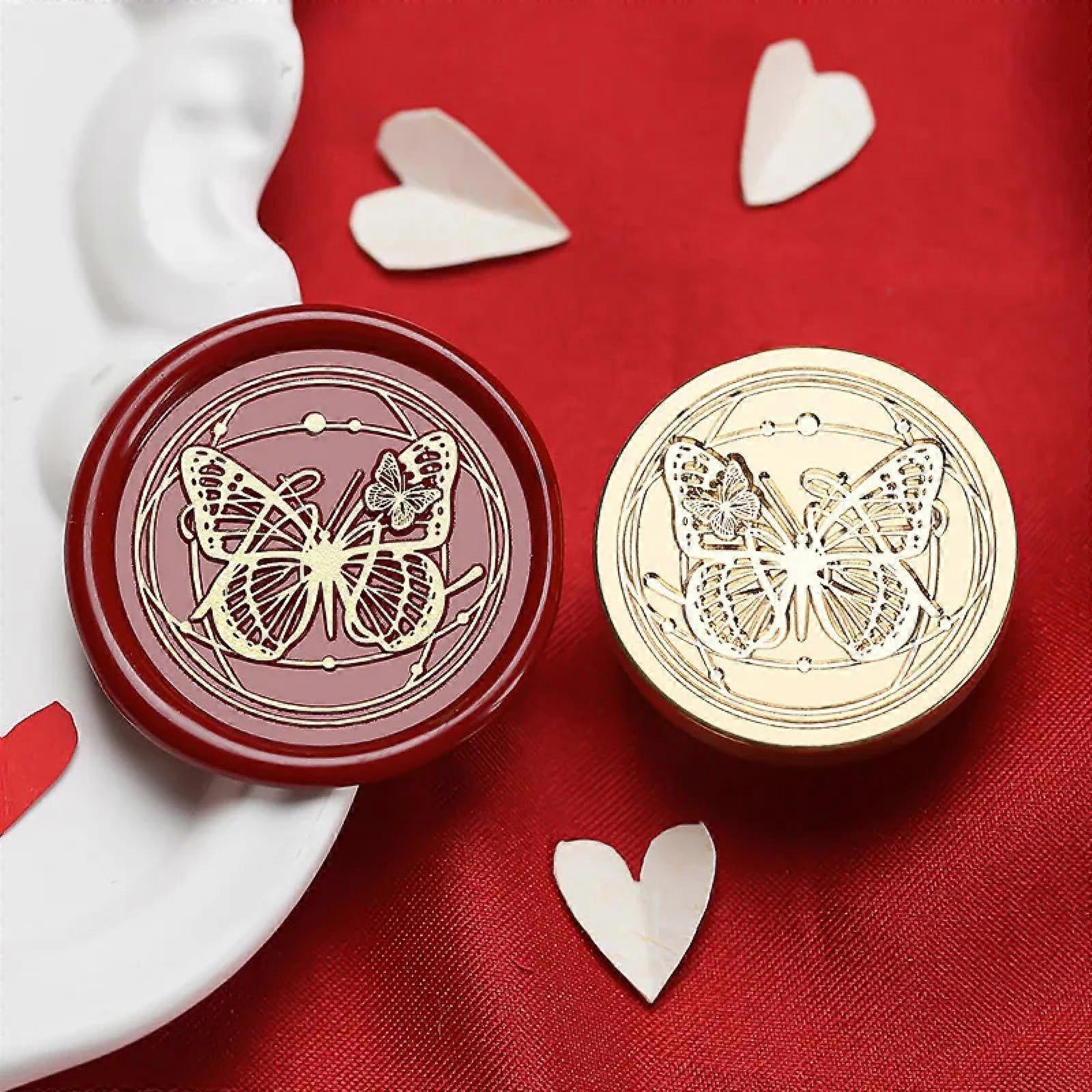Wax Seal Set, Valentine's Day Series, Wax Seal Stamp for Envelopes, Cards, Gift Wrapping, Style 15