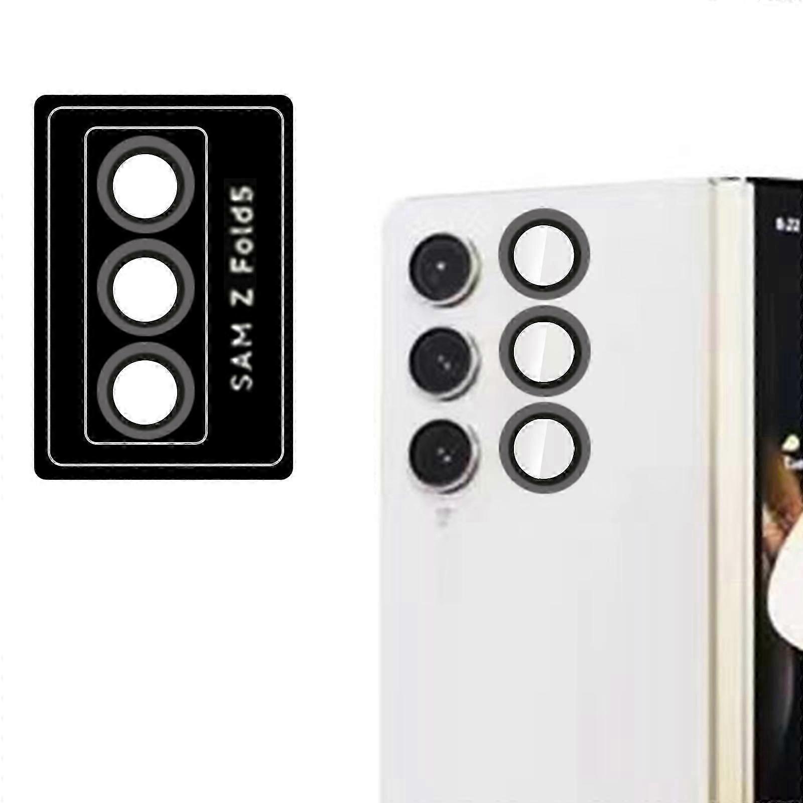 3パックZフォールド5カメラレンズスクリーンプロテクターウルトラHD強化ガラスカメラカバーギャラクシーZ Fold 5 5G