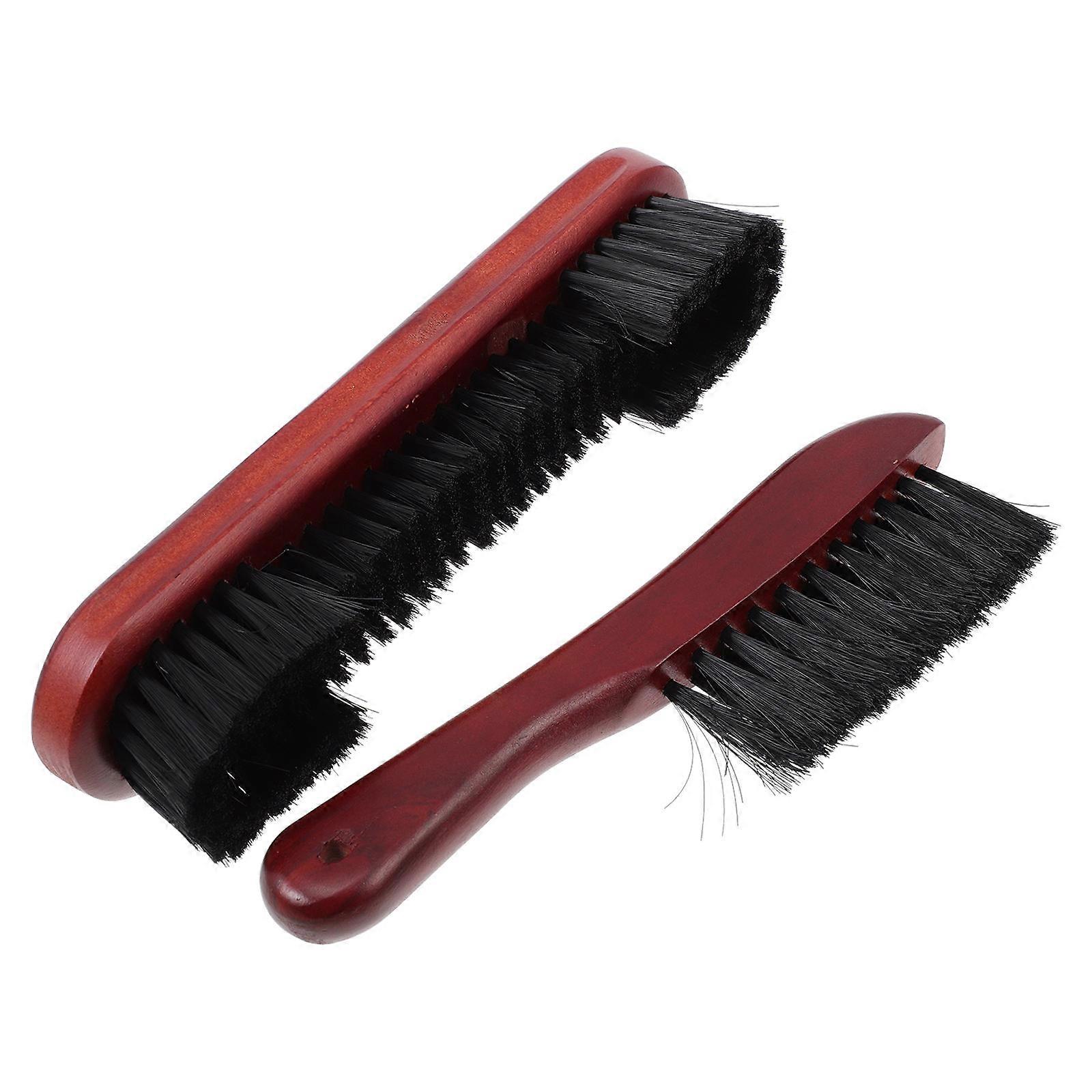 Table Cleaning Brush Snooker Table Cleaning Brush Wooden Comfortable Hold Dust Removal 2Pcs