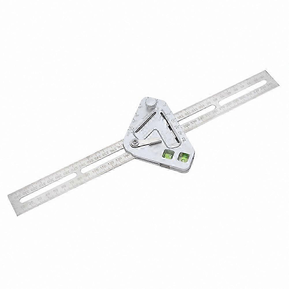 Multifunctional Combination Square for Woodworking and Machining Angle Measurement