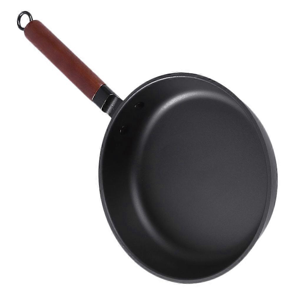 Pancake Cooking Pan Non-Stick For Everyday Cooking Practical Design Iron Flat Base 1Set