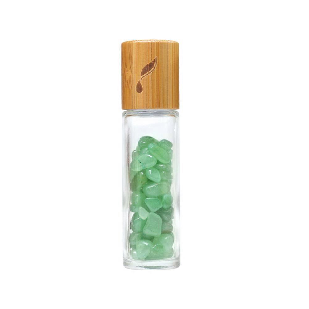 Travel Toiletry Bottles Essential Oil Storage Empty Roll On Bottles Random Style Stone Material Purse Carry 10ml 10Pcs