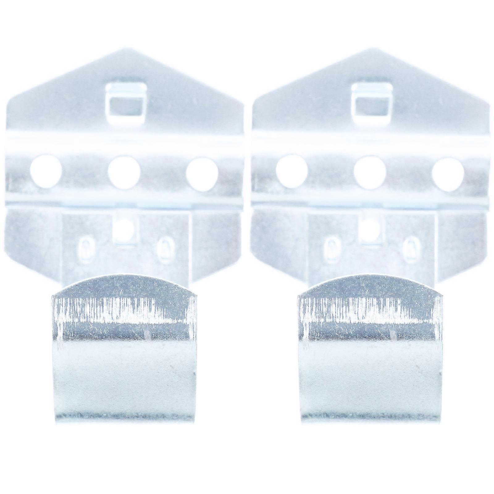 Peg Board Hooks For Hanging Tools 2Pcs Heavy Duty Utility Silver Metal Hangers For Home Organization Garage Workshop