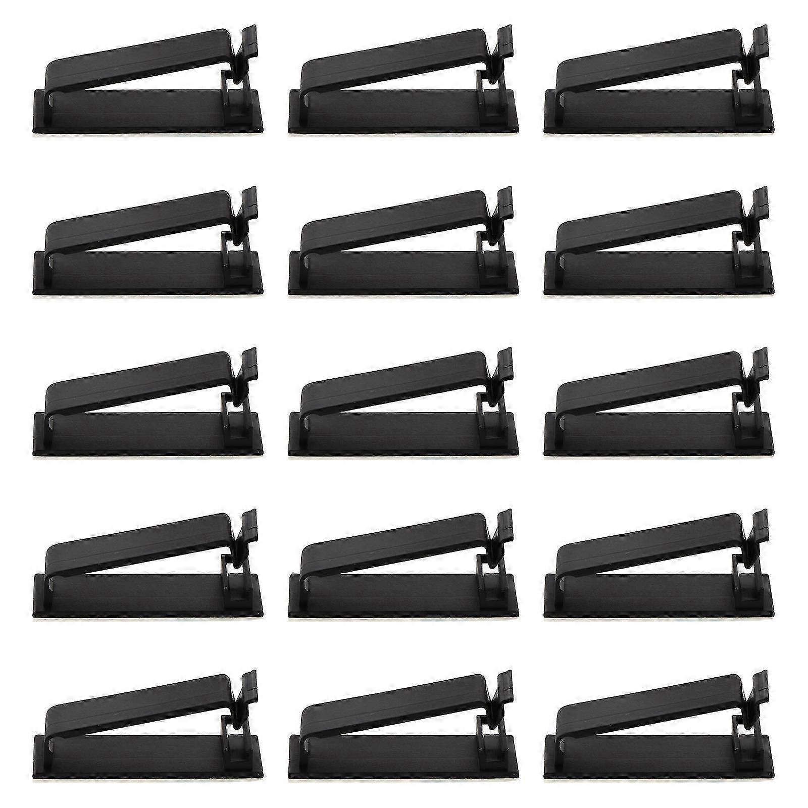Cord Management Clips Self Adhesive Cable Organizer Wire Holders Users with Cable Management Needs 20Pcs