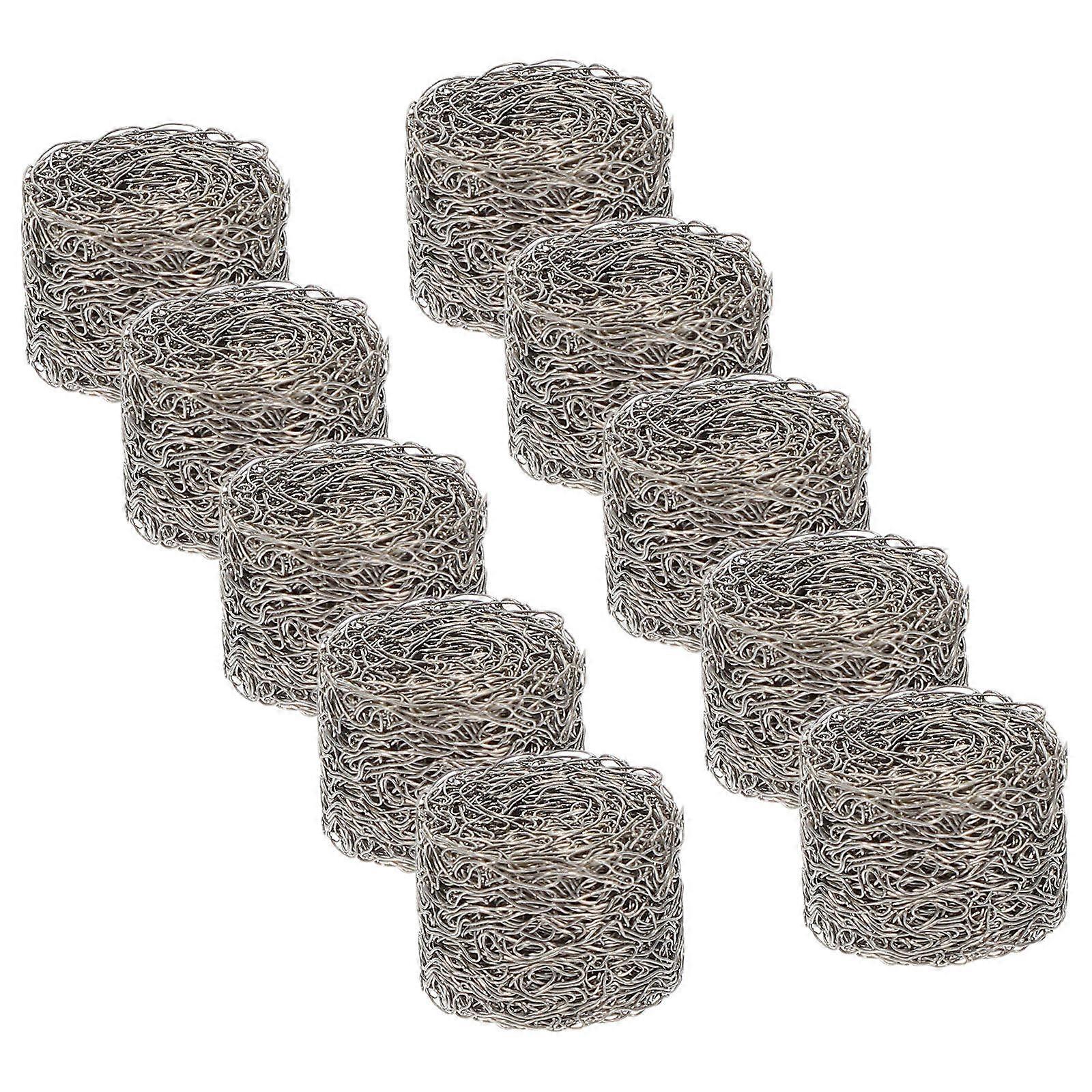 Mesh Filter For Snow Foam Lance Cleaning Car Washing Foam 1.40X1.40X1.00CM Stainless Steel 10Pcs