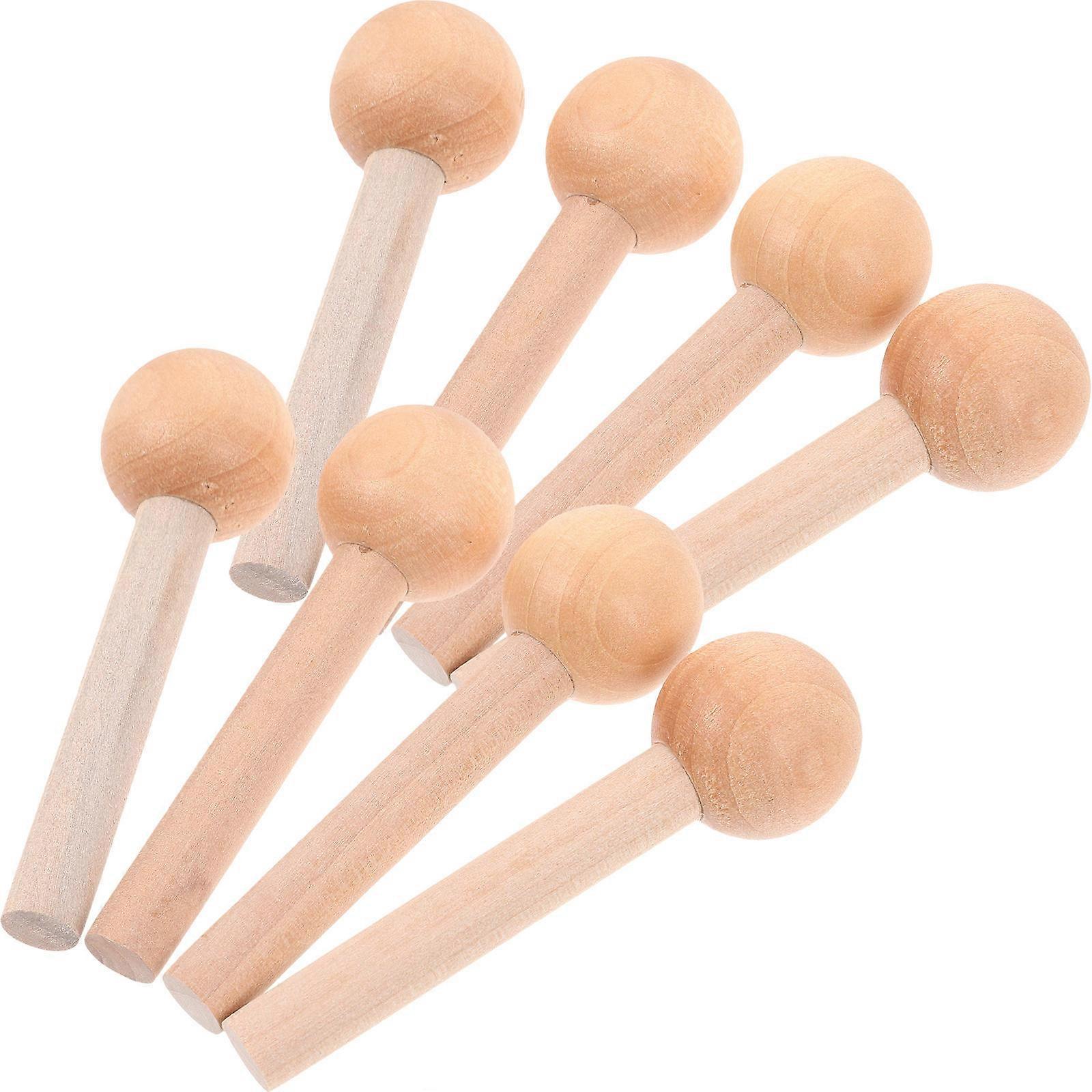Wooden Pegs for Pegboard – Sturdy Wood Hooks for DIY Crafts, Organizing, Wall Panels & Home Projects – 10pcs Set