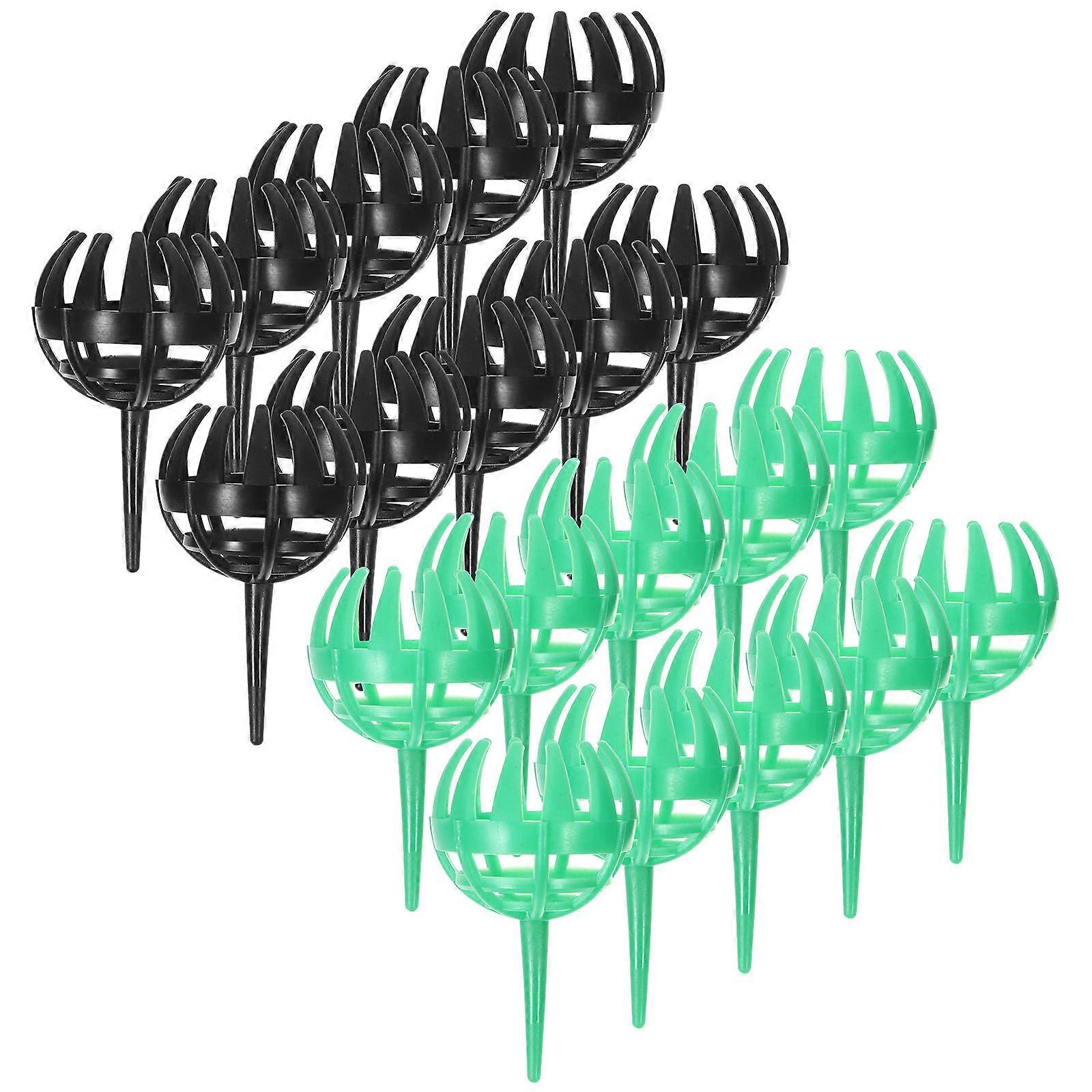 20Pcs Bonsai Fertilizer Boxes Controlled Fertilization Tools For Home Gardening Assorted Color ABS Material Suitable For Plant Enthusiasts