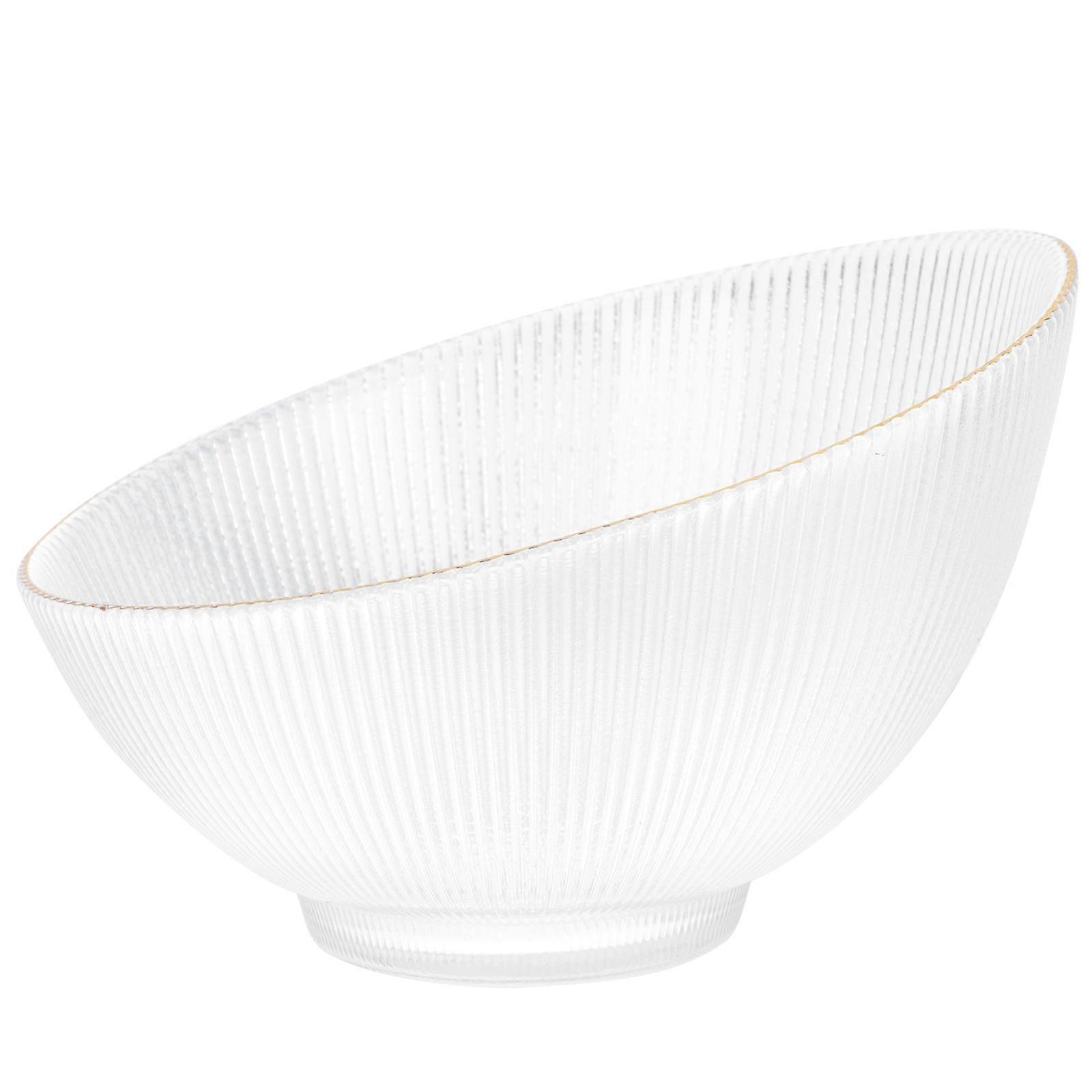 Glass Dessert Bowl For Daily Needs Featuring Simple Style With Creative Design 1Set