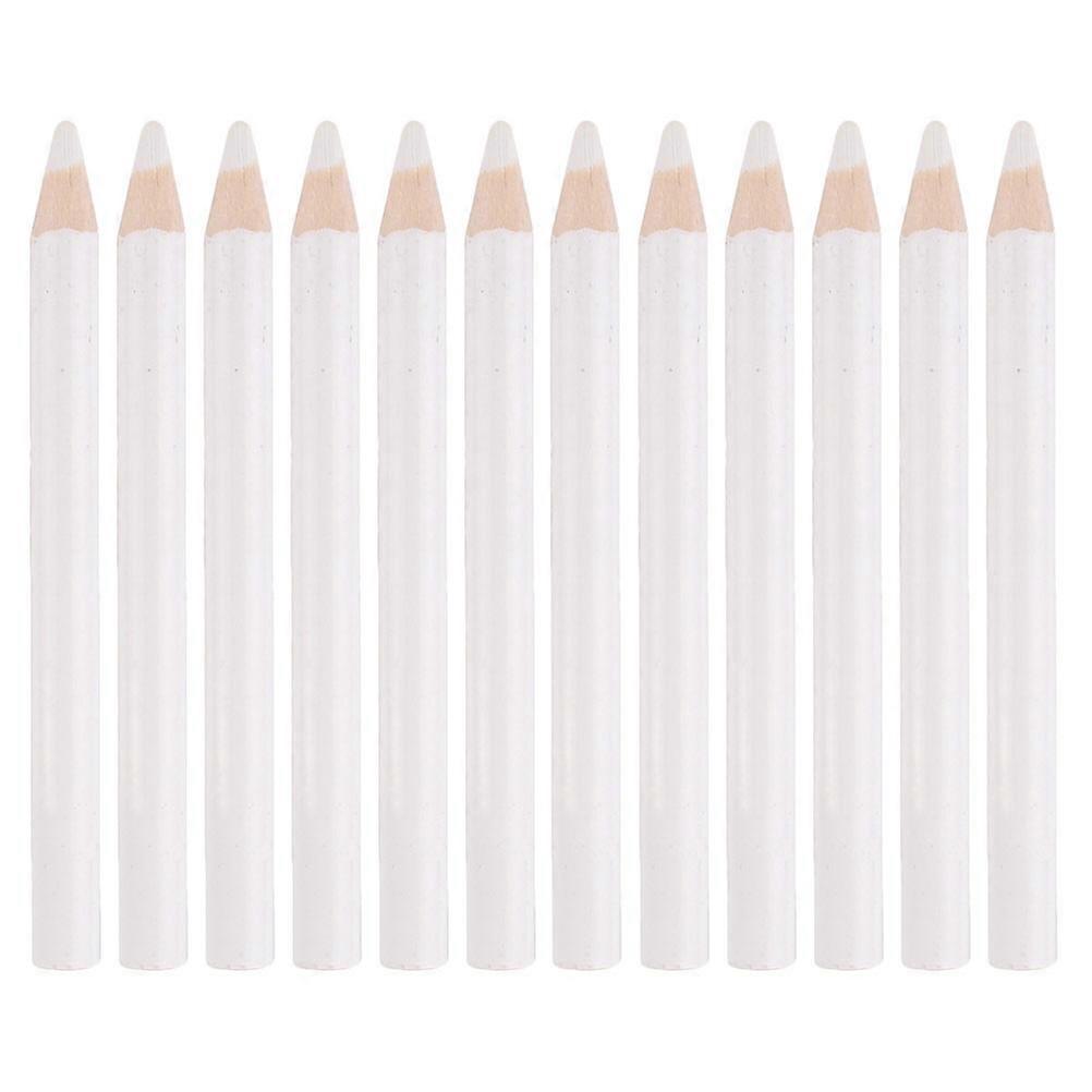 Nail Art Dotting Pens with Rhinestone Picker for Manicure Tools White Color 25pcs