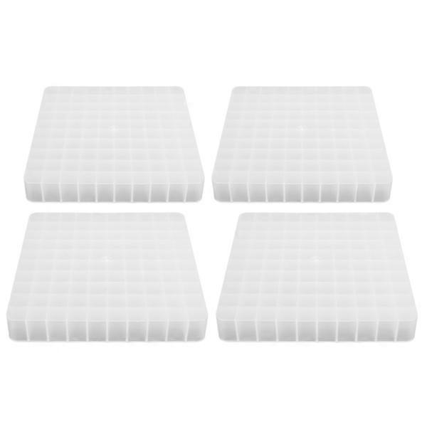 4 Pcs Foam Dart Storage Box Plastic Refill Dart Tray Container Shooting Accessories