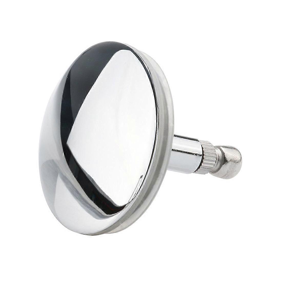 Chrome Bathtub Basin Drain Plug Plug Bathroom With Bathtub Bathtub Drain Silver