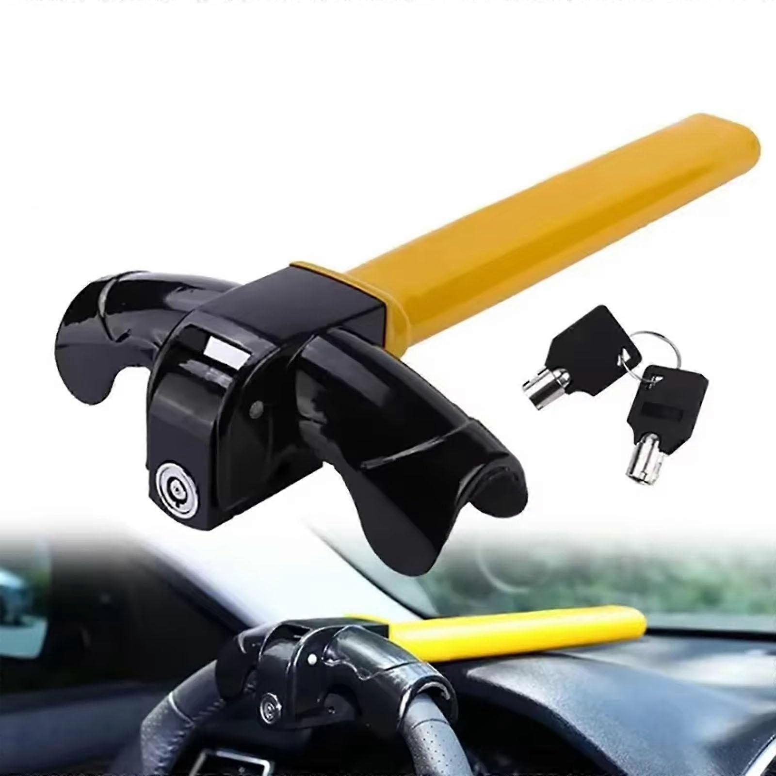 Steel Car Steering Wheel Lock Compatible for Alpine A290 Car Security Antitheft Device