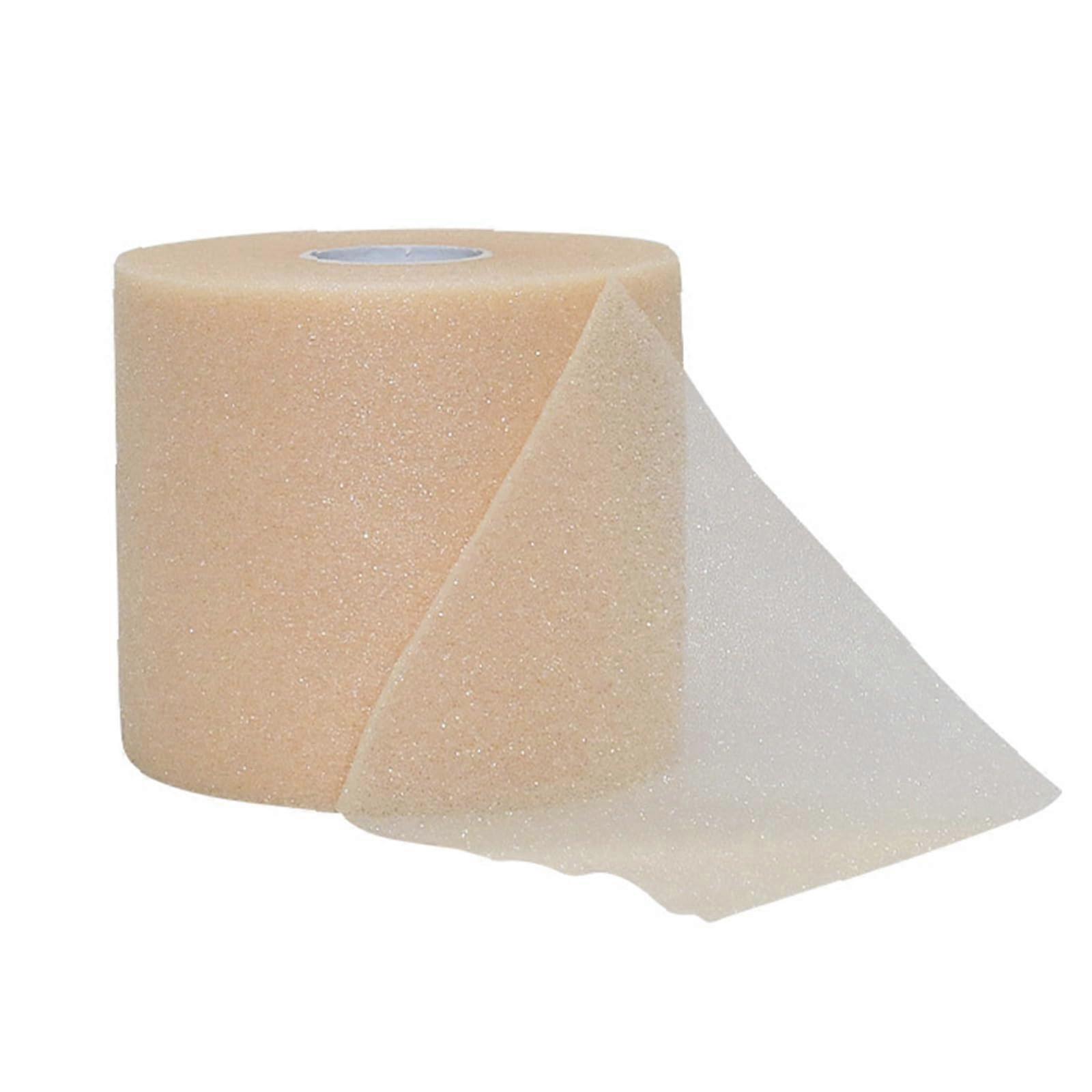 Pre Wrap Foam Underwrap For Athletic Tape, 7 Cm X 27 M, Skin Color, Headband Style, Running Basketball