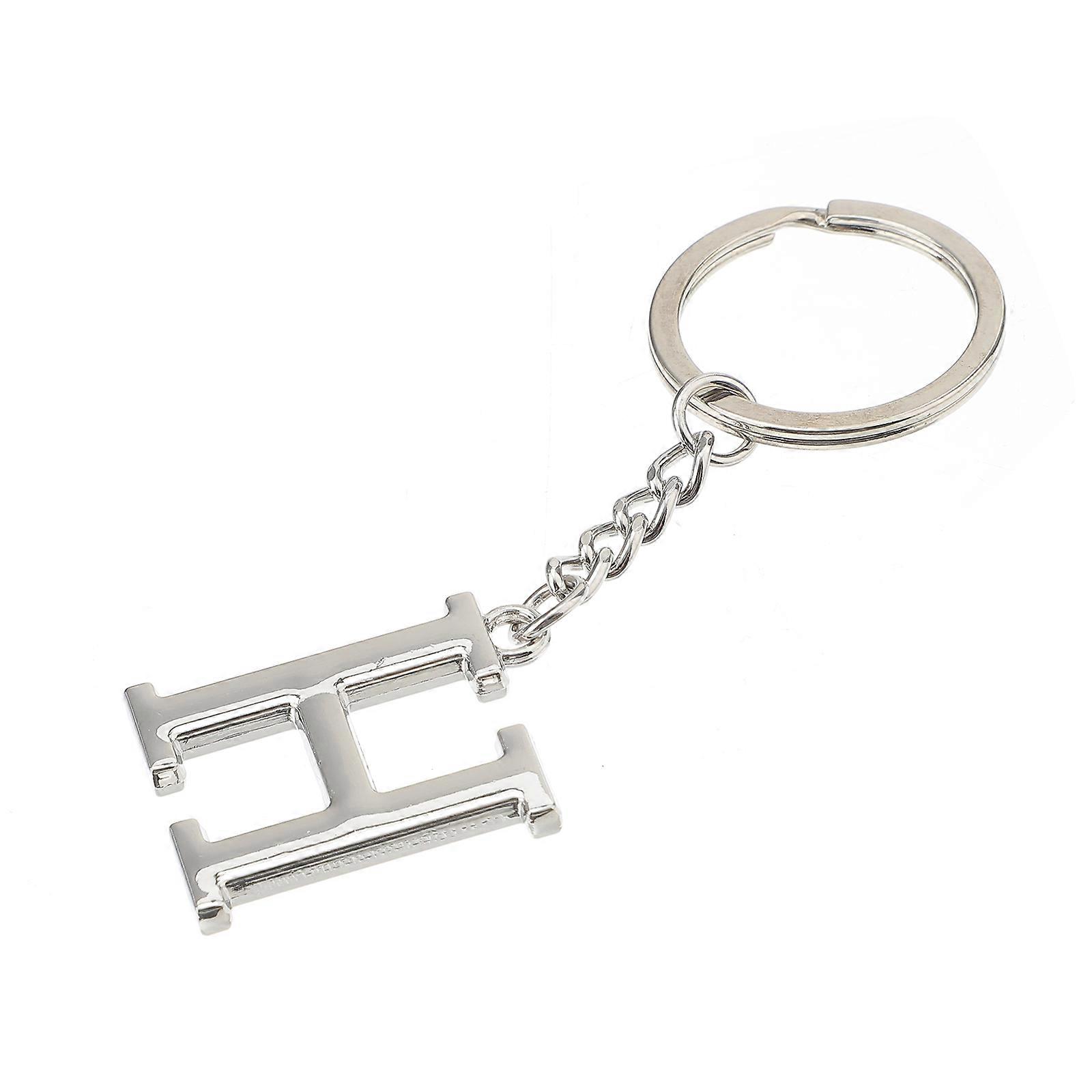 Letter Keychain Creative, Sturdy Alloy Charm Suitable for Everyday Use and Style