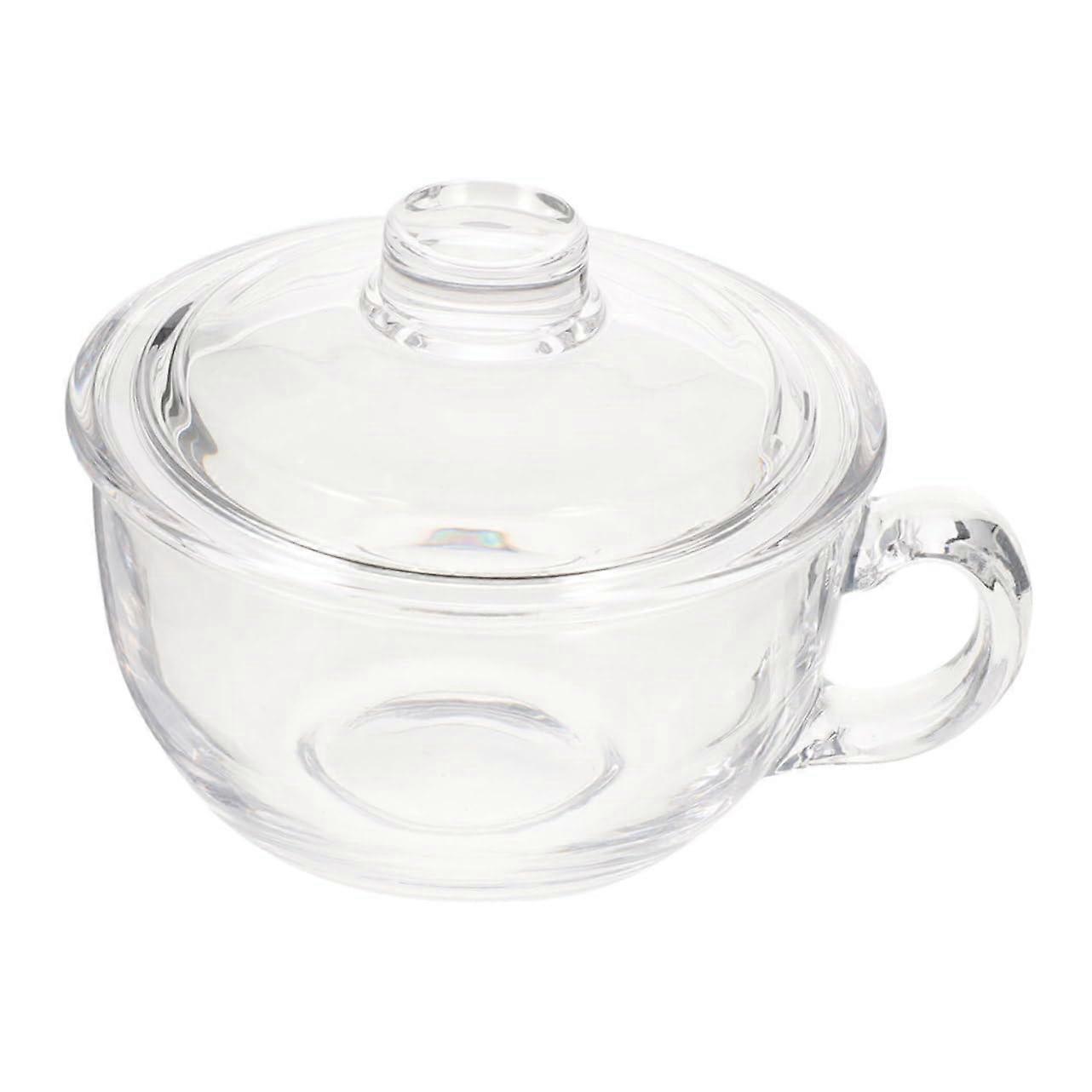 Oatmeal Cup Made of Glass Moulds Kettle Cooled Serving Bowl Kettle Breakfast Tableware Pasta Large Soup Cups Bowls Bottle Instant Container
