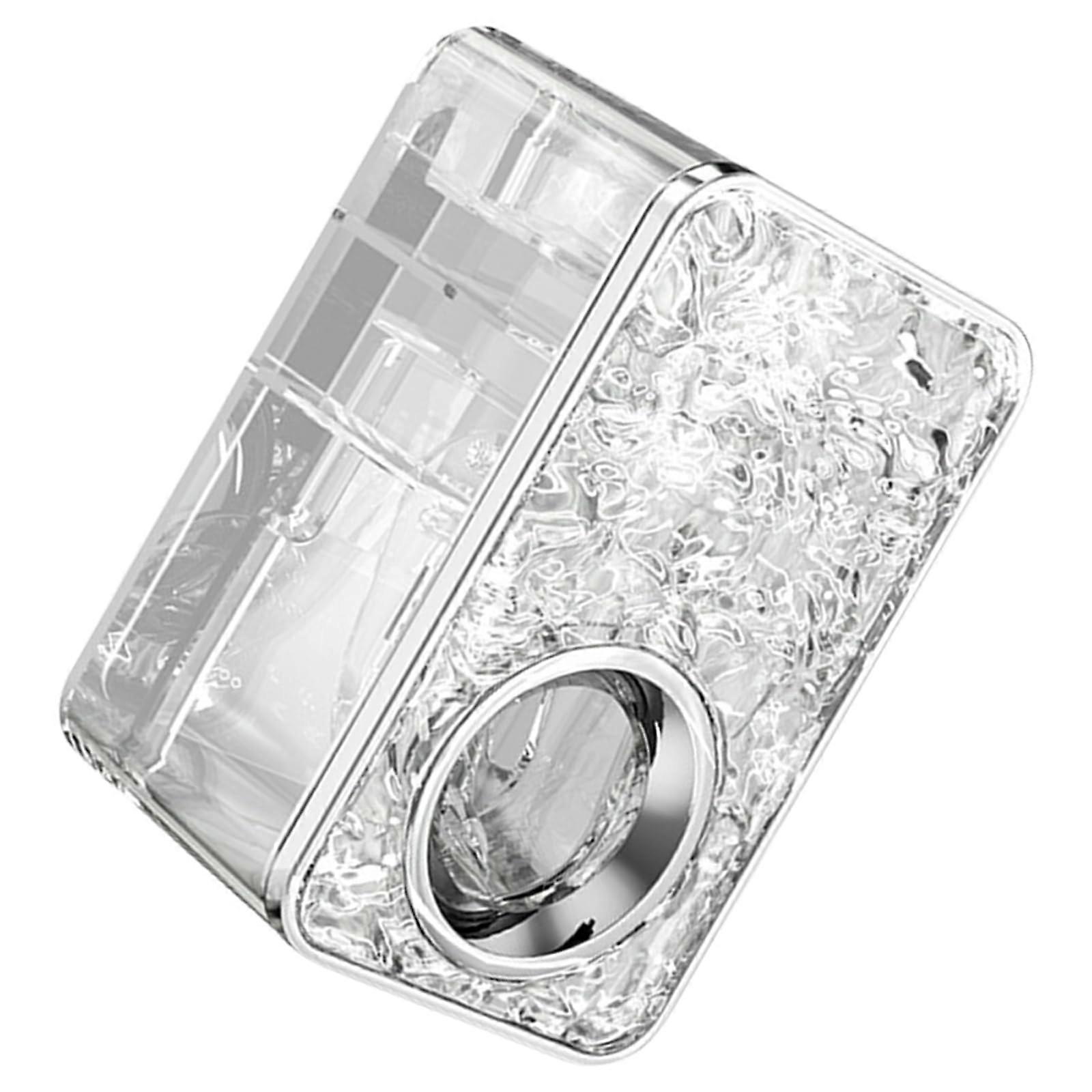 Easy Press Toothpaste Dispenser Squeezer Wall Organizer Space-Saving Toothpaste Storage Box Colorless Wall-Mounted Design