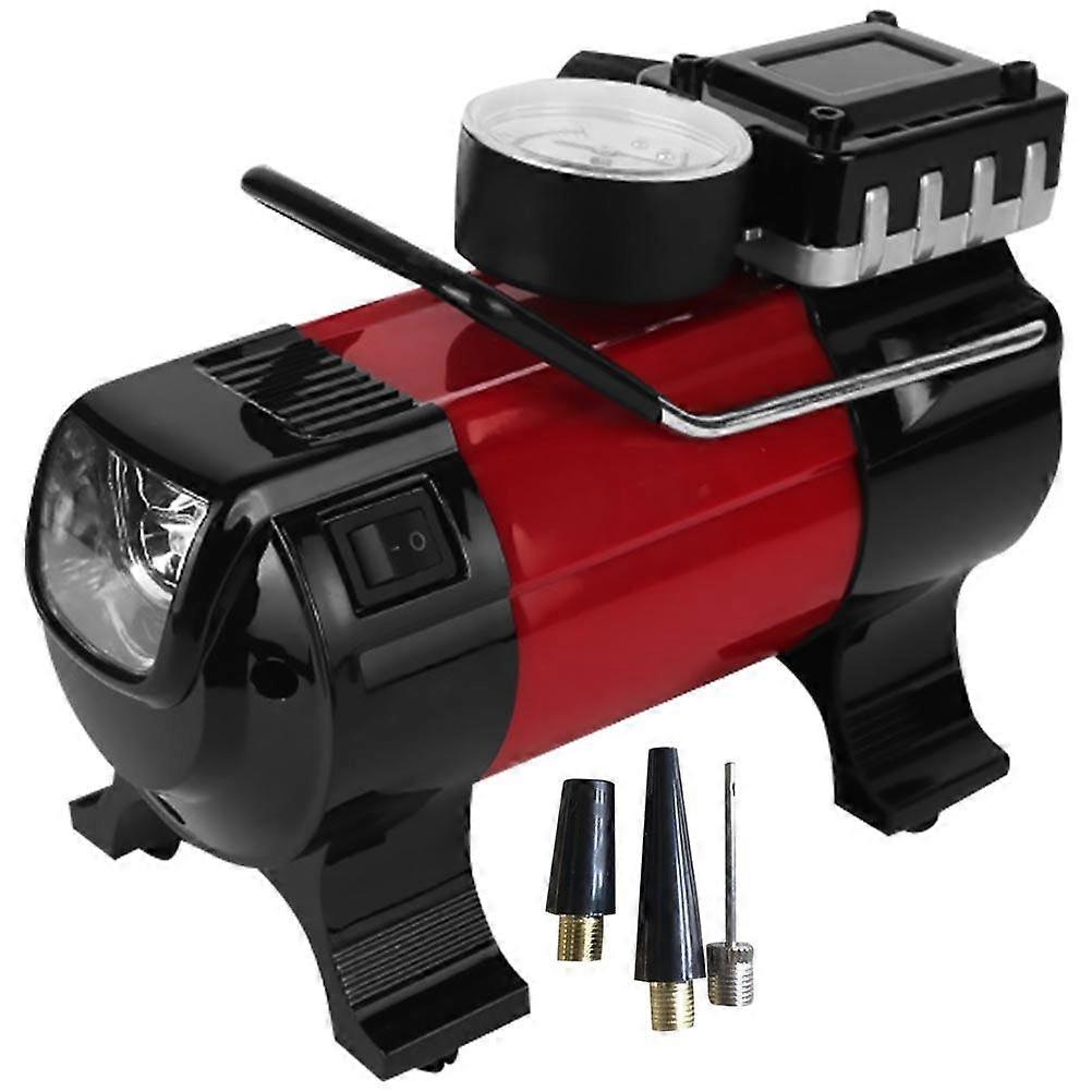 Red Electric Air Pump for Use with LED Light 12V 180W ABS Copper