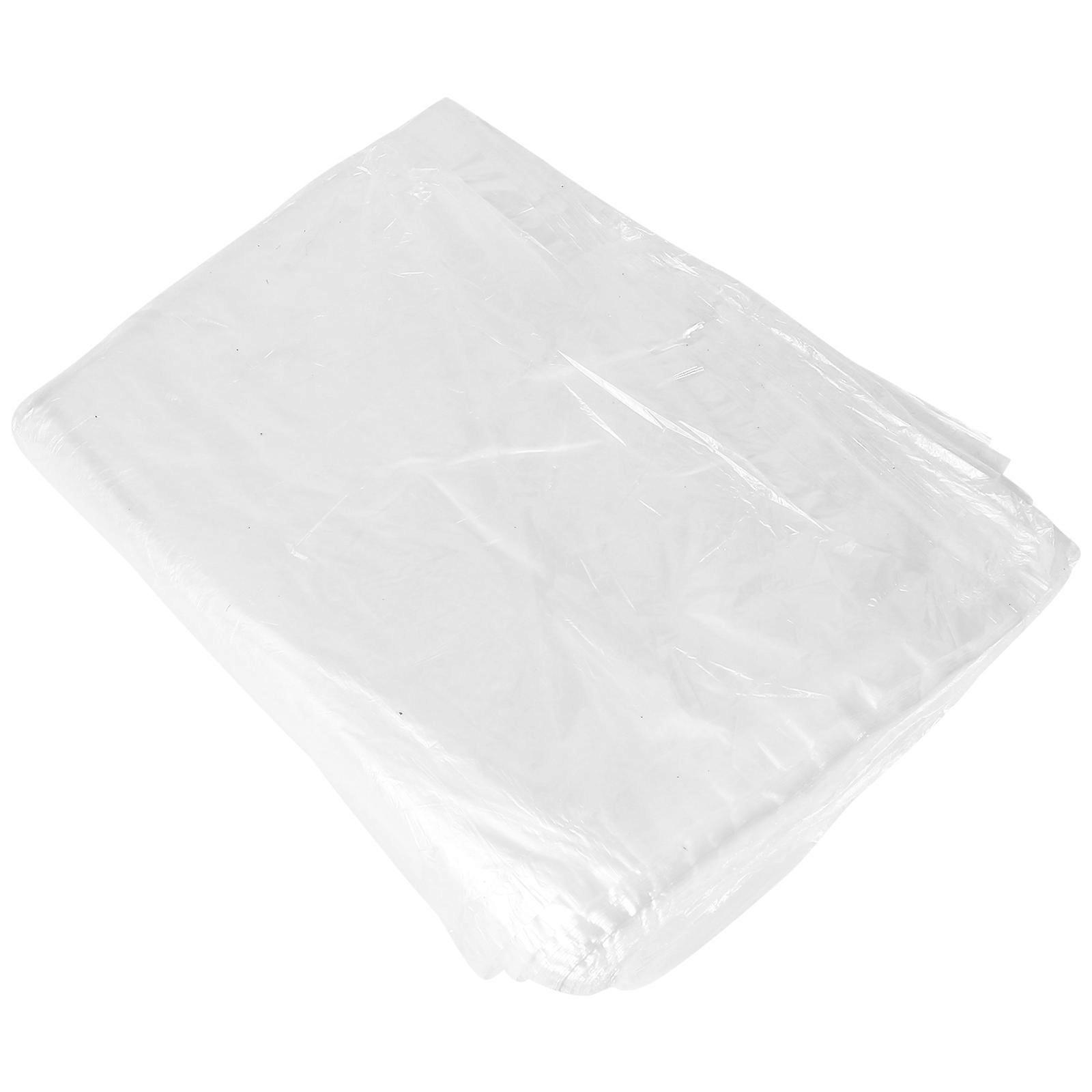 Transparent Plastic Bag for Storage Use Made of Premium PE Material Strong and Puncture Resistant Large Capacity Clear Bags