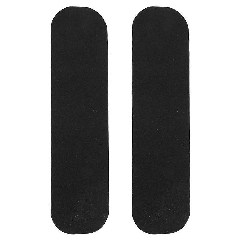 Anti-Slip Skateboard Grip Tape 2Set High Toughness Multi-Function Black Excellent For Skateboarding