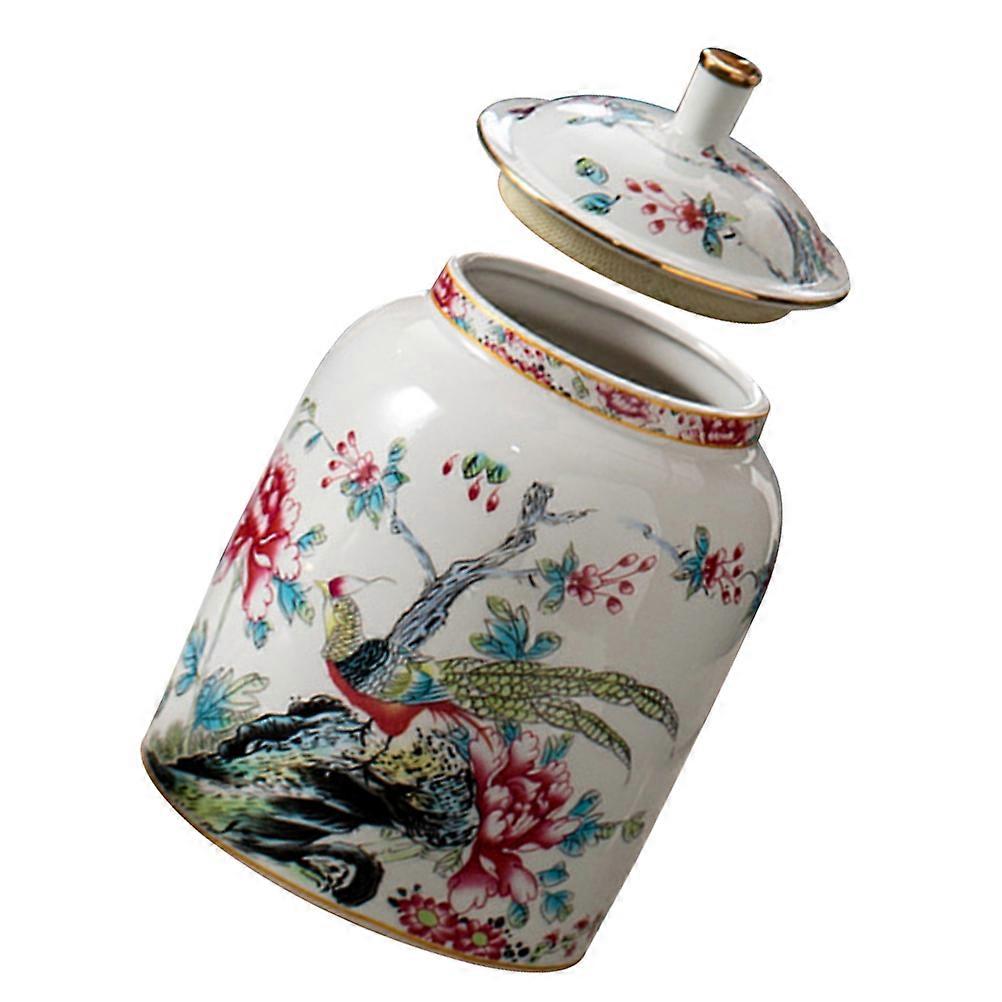 Retro Shape Tea Coffee Jar Flavor Locking Storage Container Ideal For Collectors Kitchen Use 1Pcs