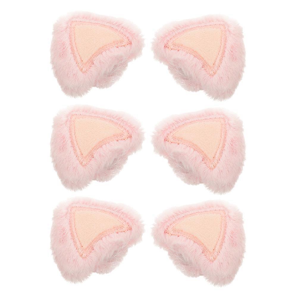 It looks like you're listing a product description for **6pcs Plush Bunny Cat Ear Headband Accessories** – a fun and adorable accessory perfect for