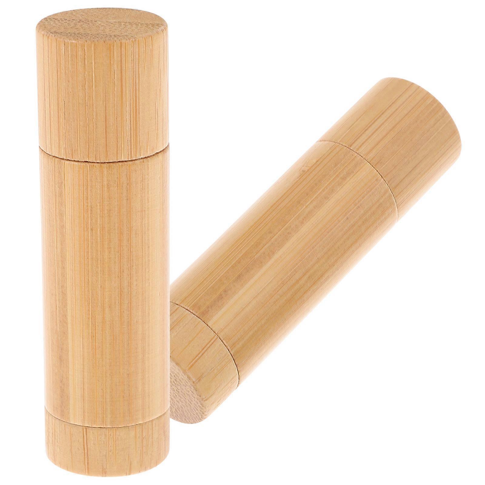 Lip Container 2Set Sleek Minimalist Lightweight Ideal For DIY Lip Balm Solid