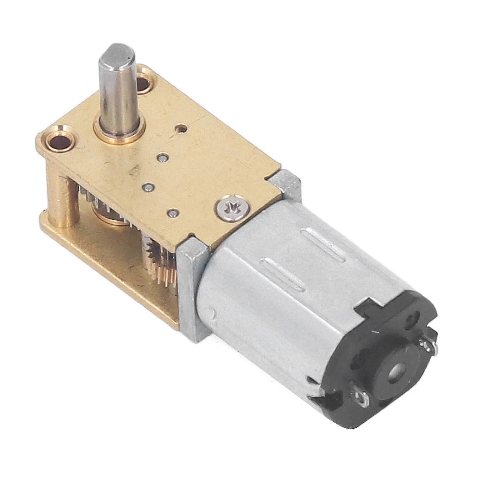 DC Worm Gear Motor, Worm Gear Motor DC 3V with Accessories, Low Noise DC Turbo Worm Motor for Robot Oven Washing Machine, Fan Motors (30RPM)