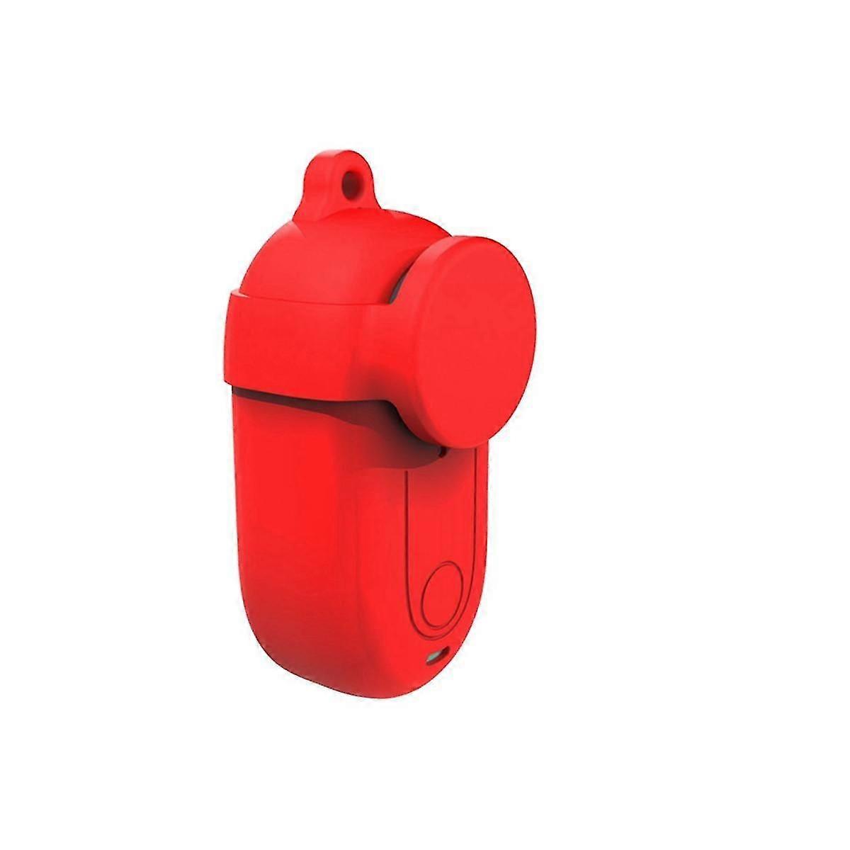 For Go 3 Camera Silicone Case Lens Protective Cover Multifunctional Thumb Camera Accessories,Red