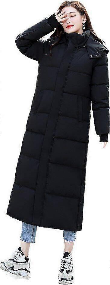 Woman's Winter Long Cotton Parka Jacket