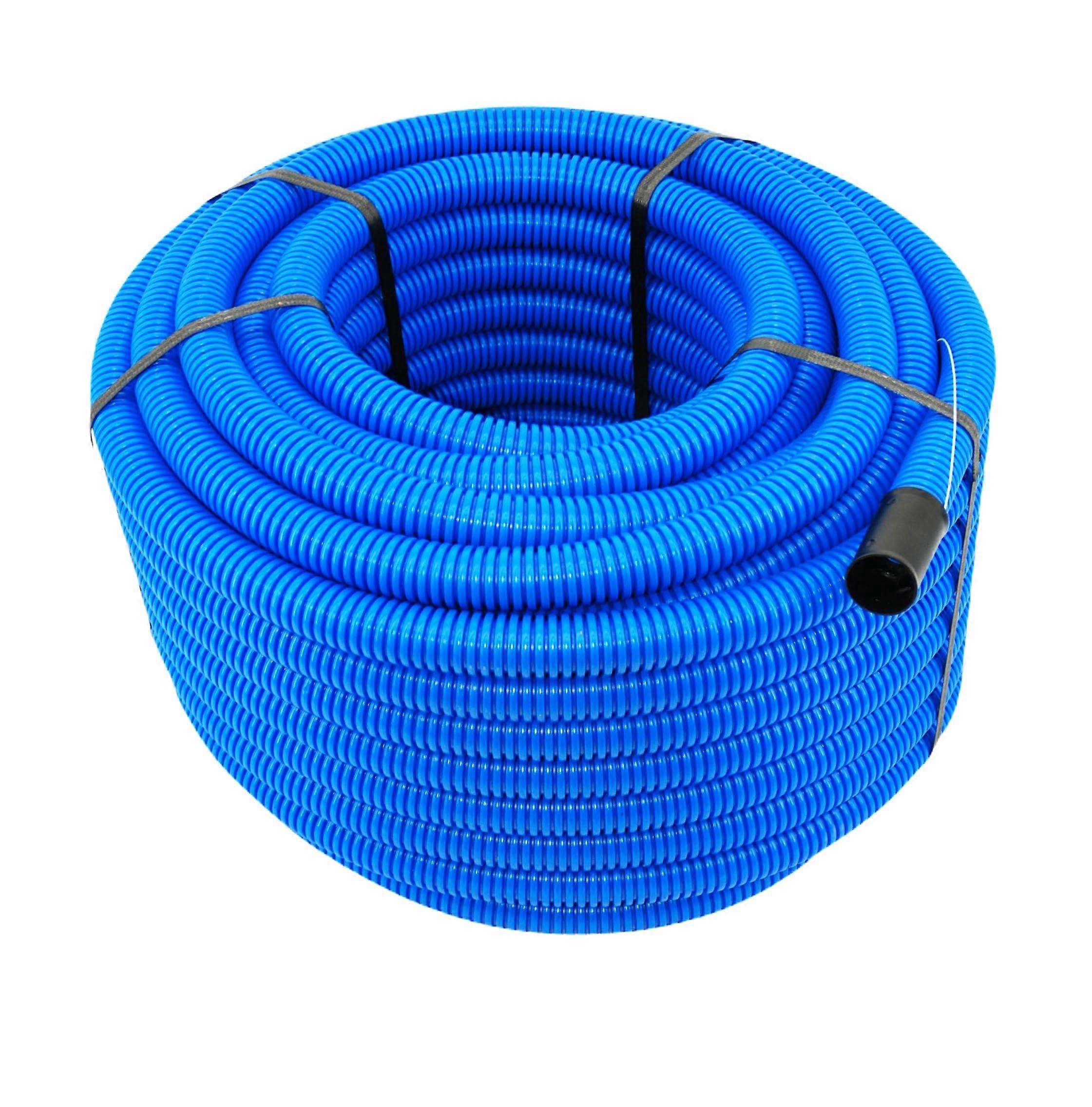 Blue Underground Corrugated Pipe 32mm x 25m Cable Ducting