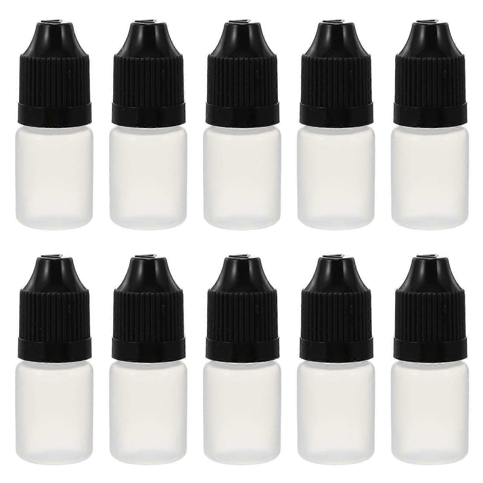 Squeezable Dropper Bottles Made of LDPE Material Reusable and Refillable for Storage Use 5ml