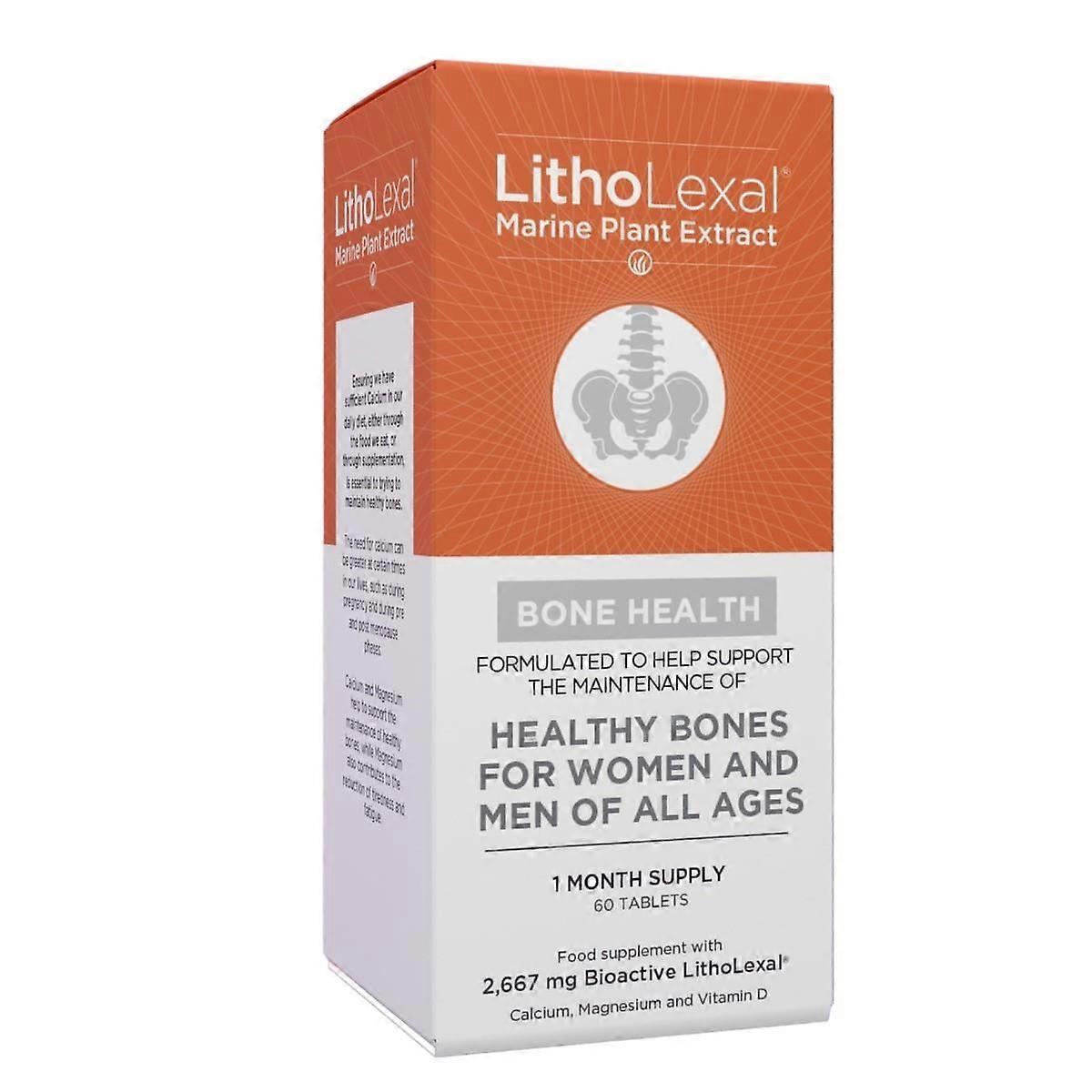 LithoLexal Bone Health OSTEOPOROTIC 60 Tablets - 4 Pack