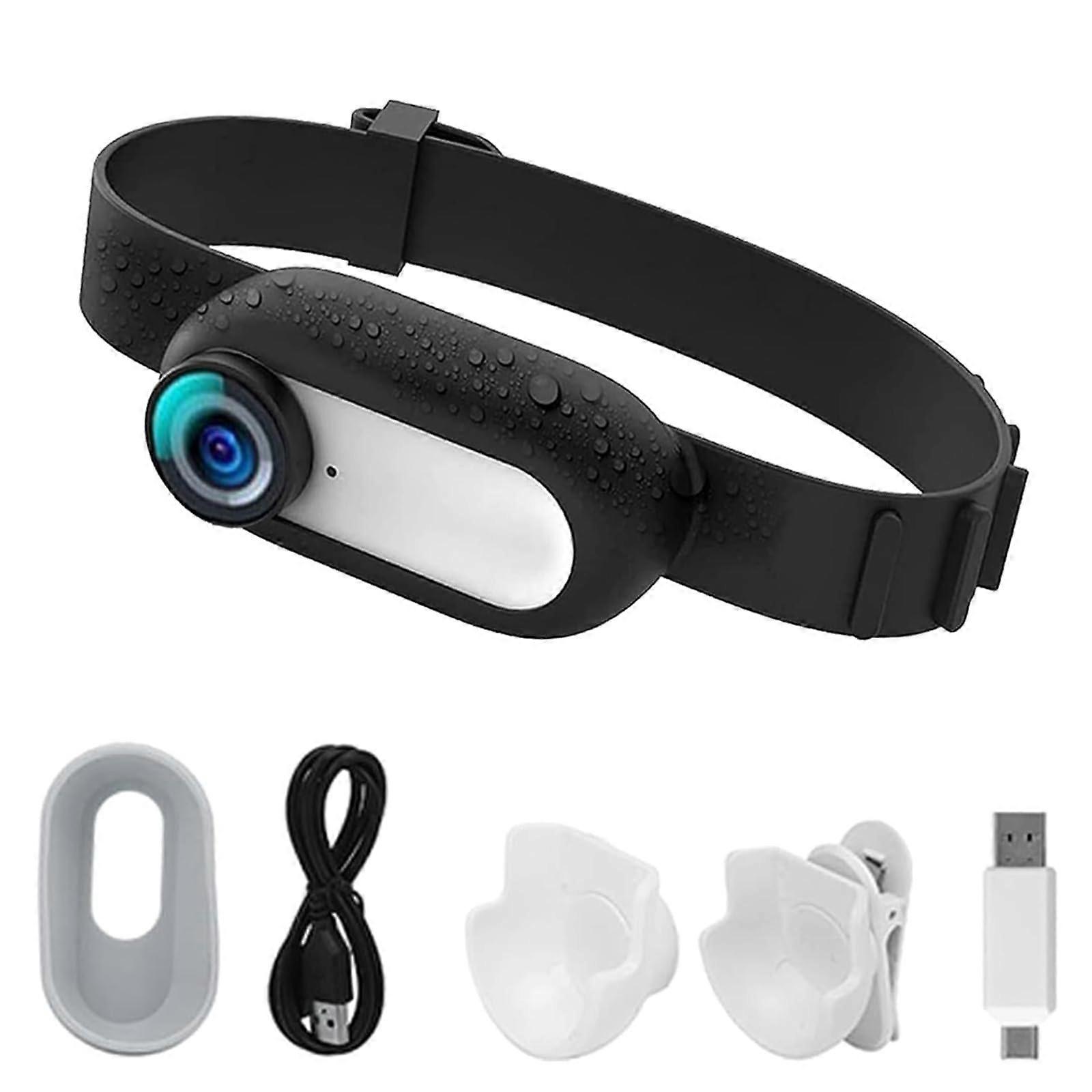 Pet Collar Camera For Cats And Dogs, Long-Lasting Video Recording, Black, Walking Collar Compatible, Activity Monitor