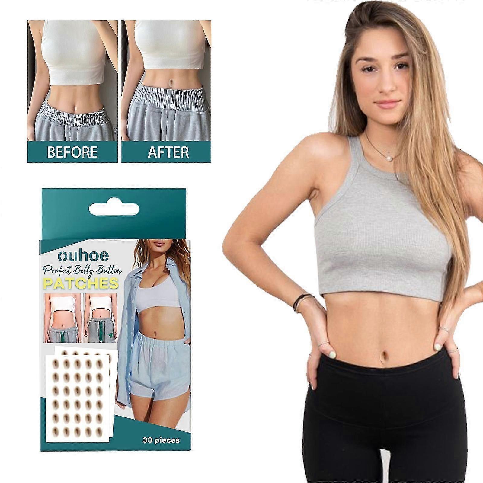 OUHOE body shaping belly button sticker for height enhancement and body simulation, waterproof belly button sticker
