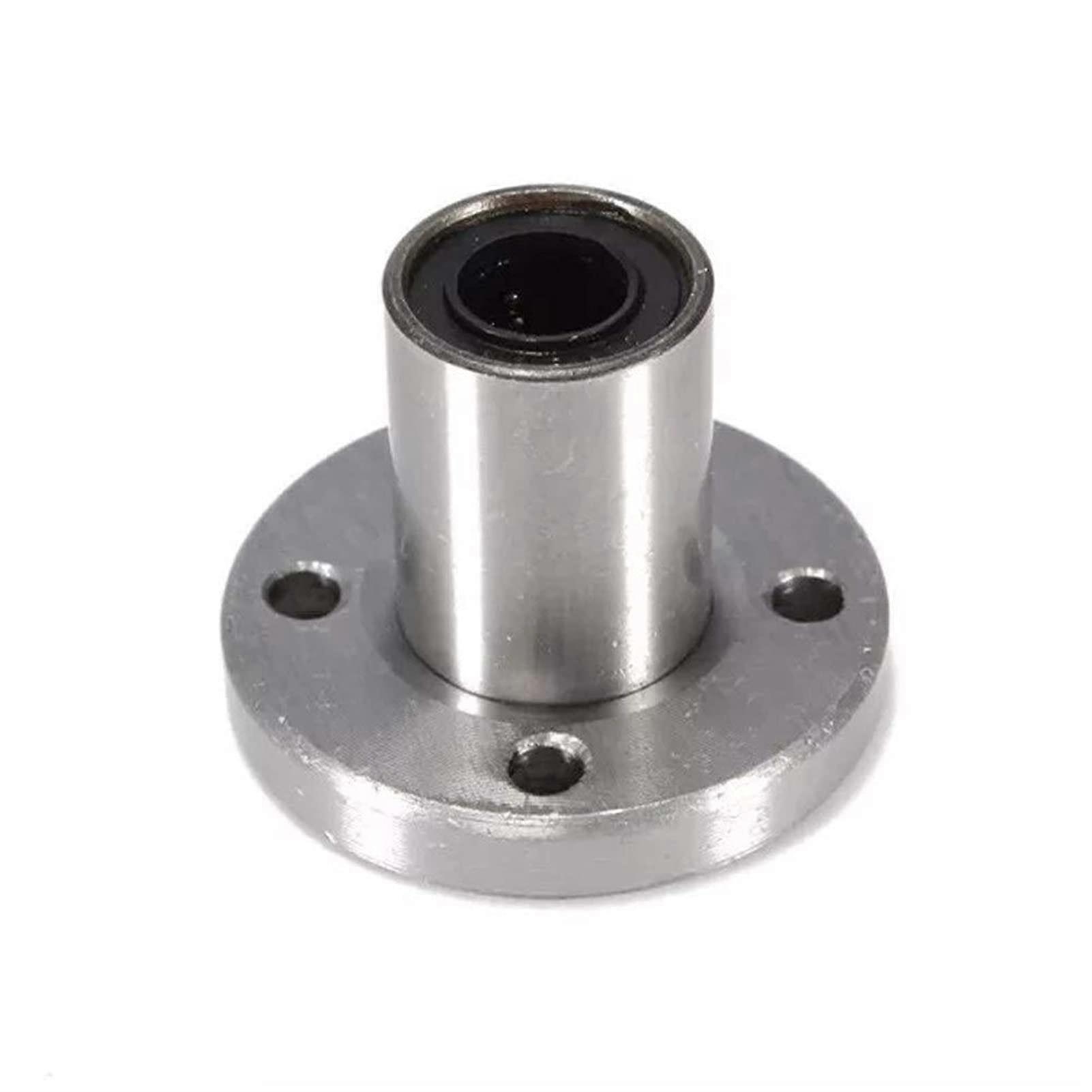 Woodworking Tools 8mm LMF8UU Round Flange Linear Ball Bearing for Durable Applications and Smooth Motion