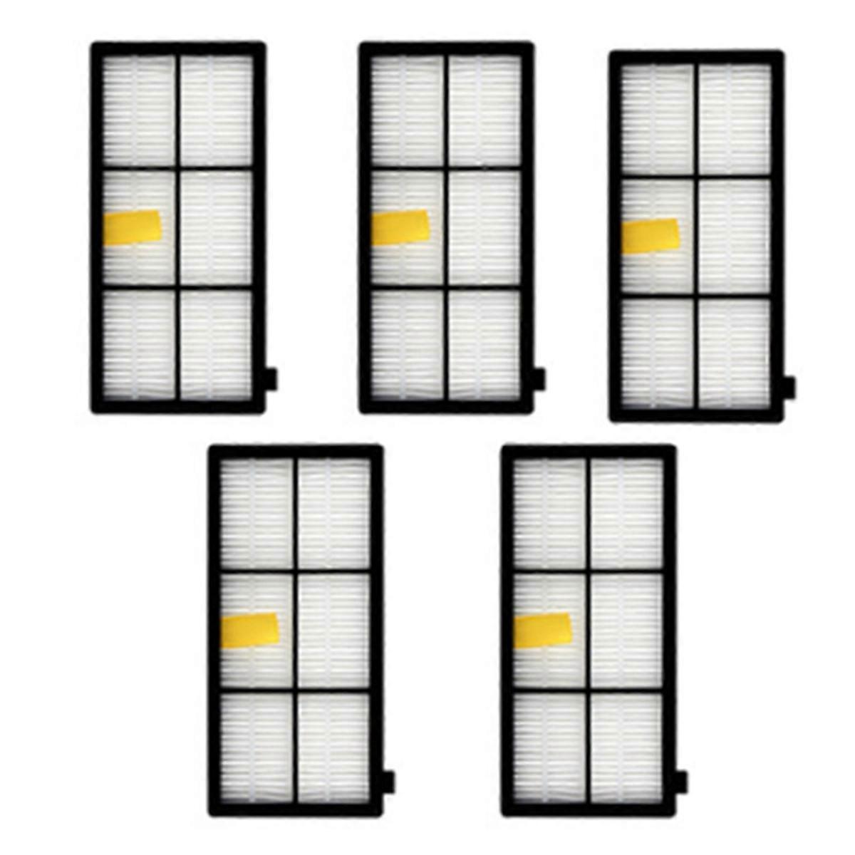 For Sweeping Robot Accessories 800 Filter 860 880 High Efficiency Filter Accessories 5pcs