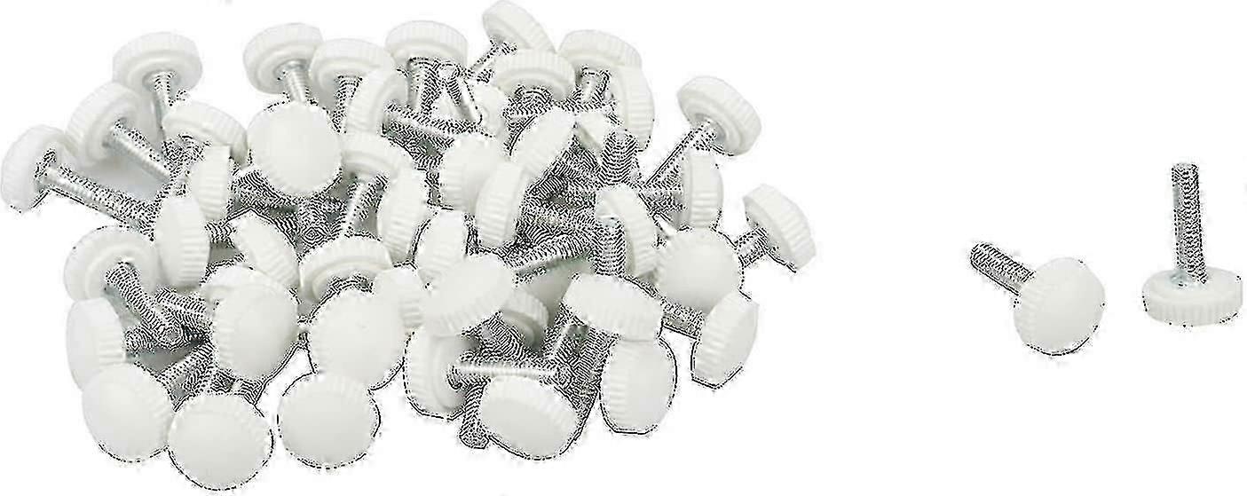 Threaded knurled thumb screws M4 x 16mm 50pcs