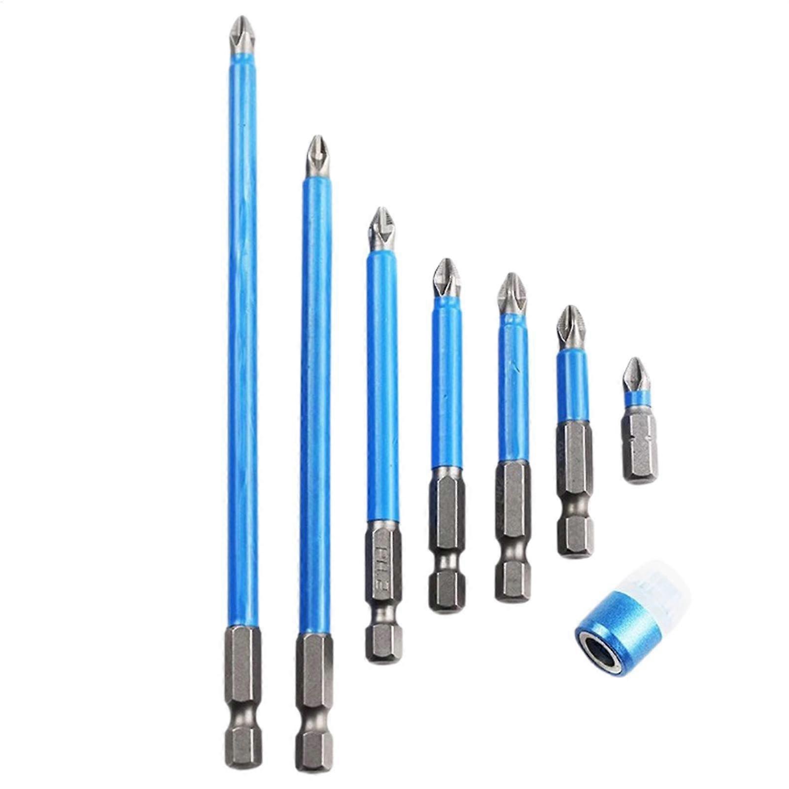 Electric Screwdriver Bits Set, Long Phillips Drill Bits, Ergonomic Design, Professional Drilling Accessories for Electric Screwdrivers