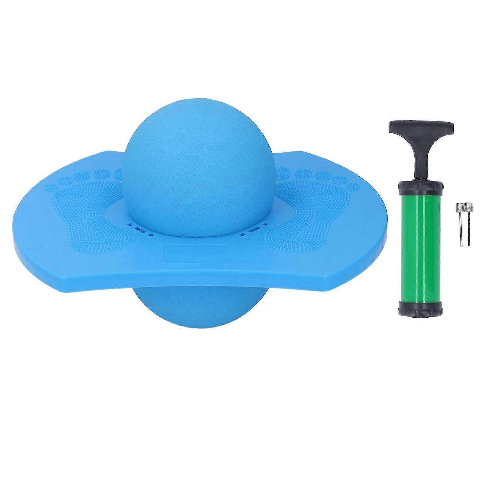 2025 Bouncing Ball nce Trick Board for Kids with Handle Non Skid Safe Fun High Jump Bounce Board Ball